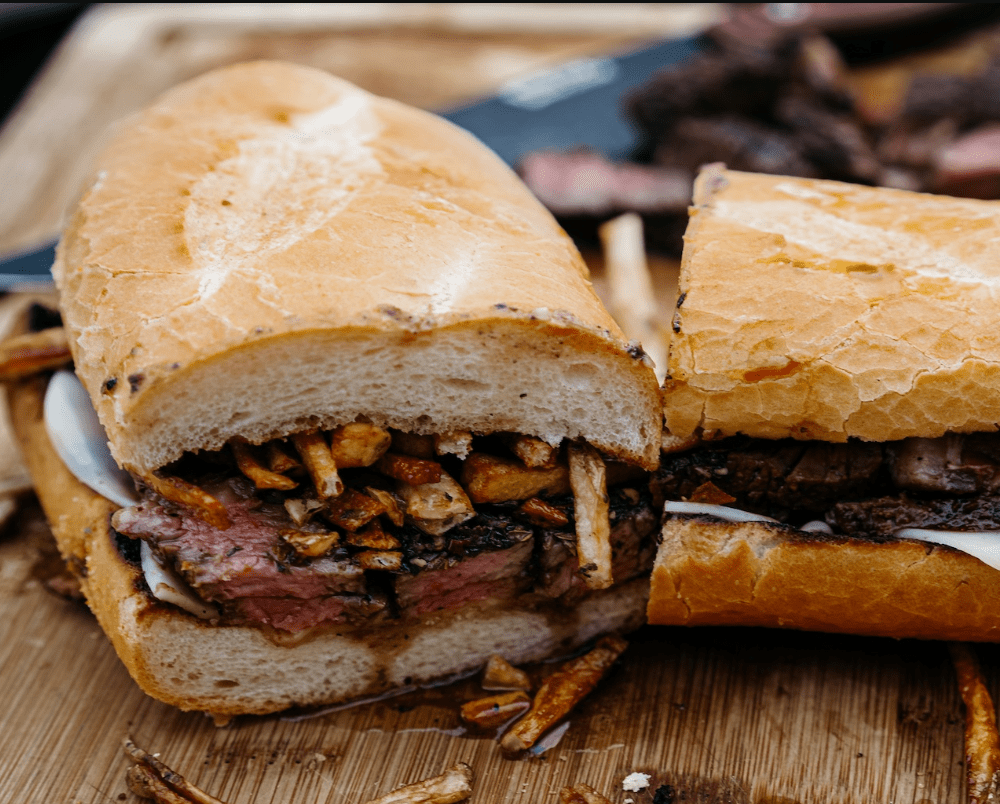 Steak Frites Sandwich