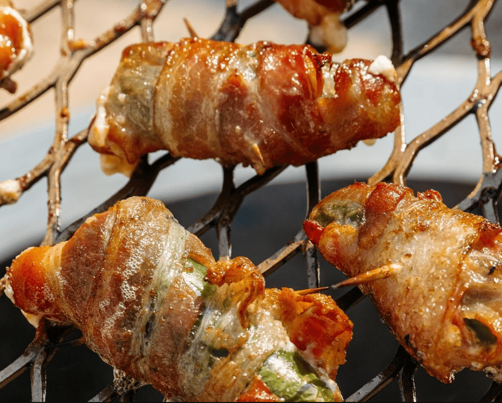 Jalapeno Poppers cooked on a Breeo Outpost Grill