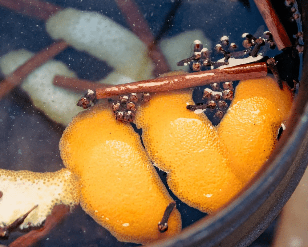 Over-the-Fire Hot Toddy made on a Breeo Fire pit