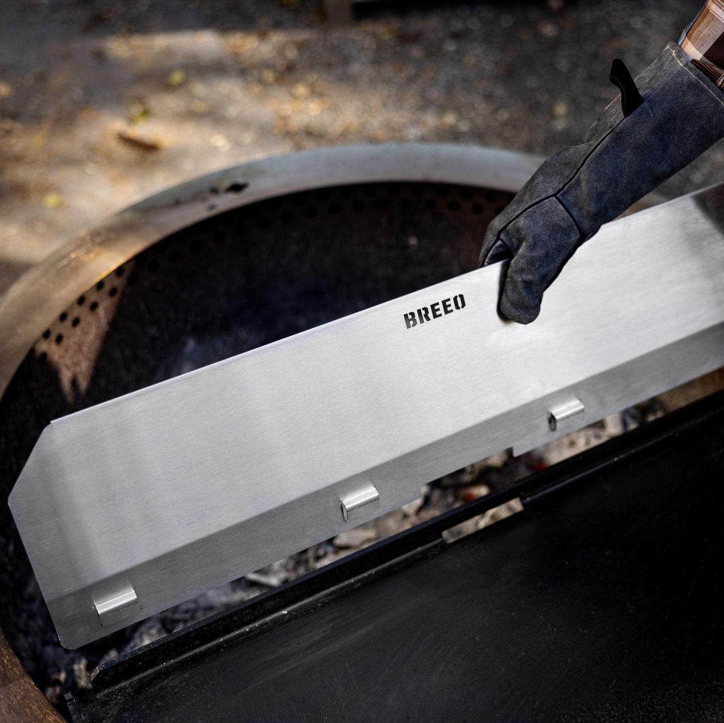 This an image of the Flat Top 42 with the removable Heat Shield