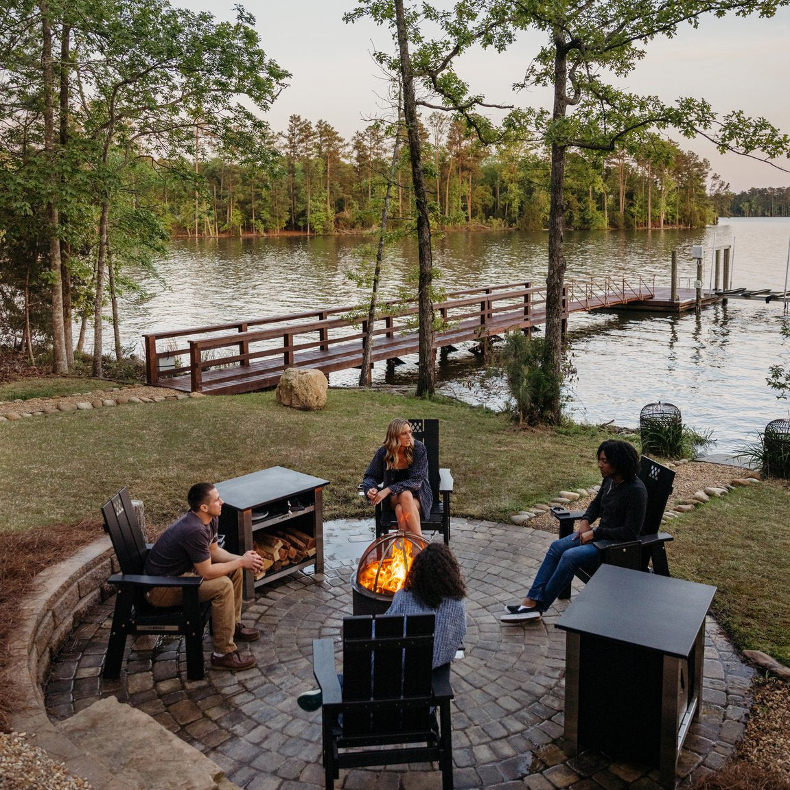 X Series Total Patio Fire Pit Bundle