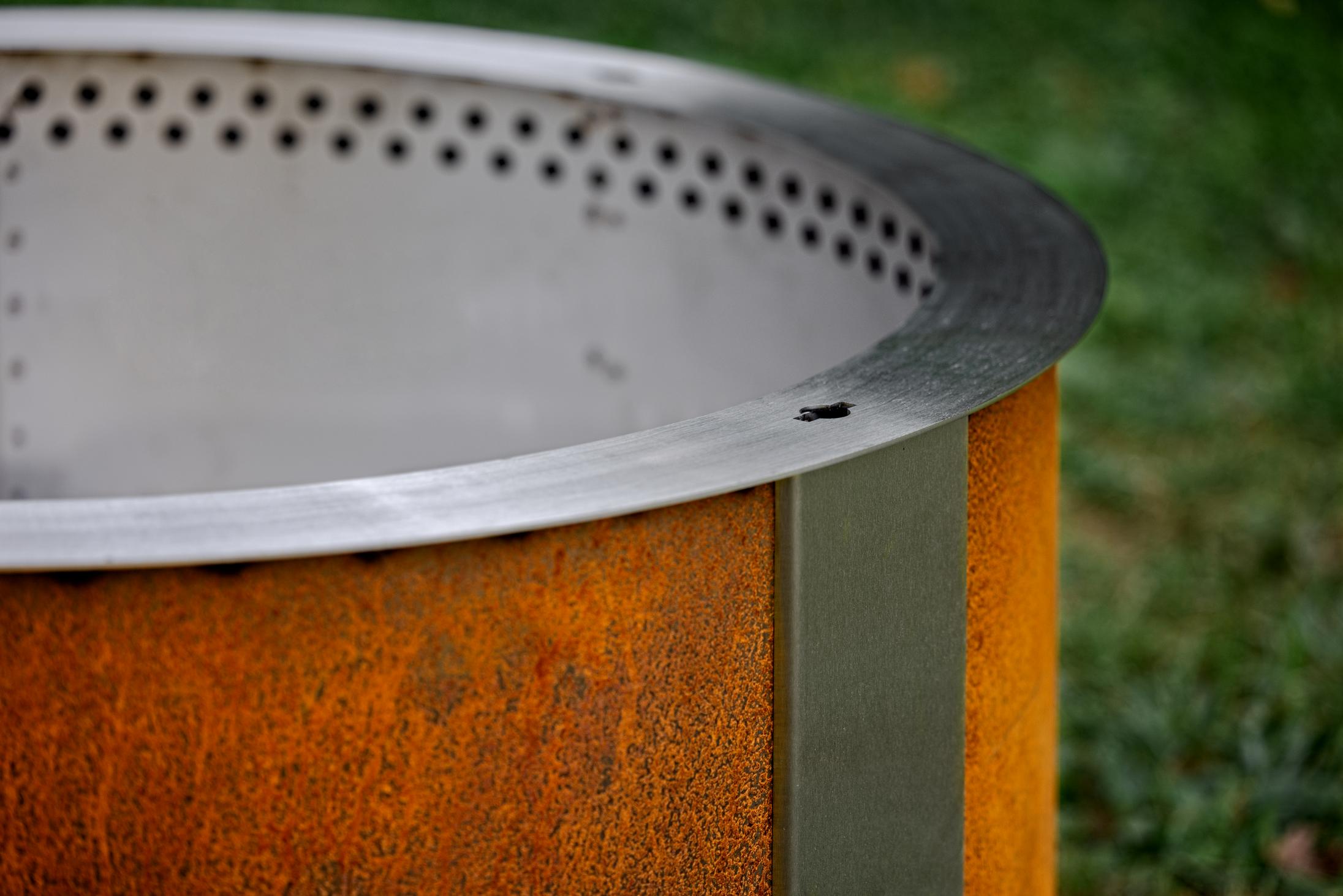 X42 Corten firepit