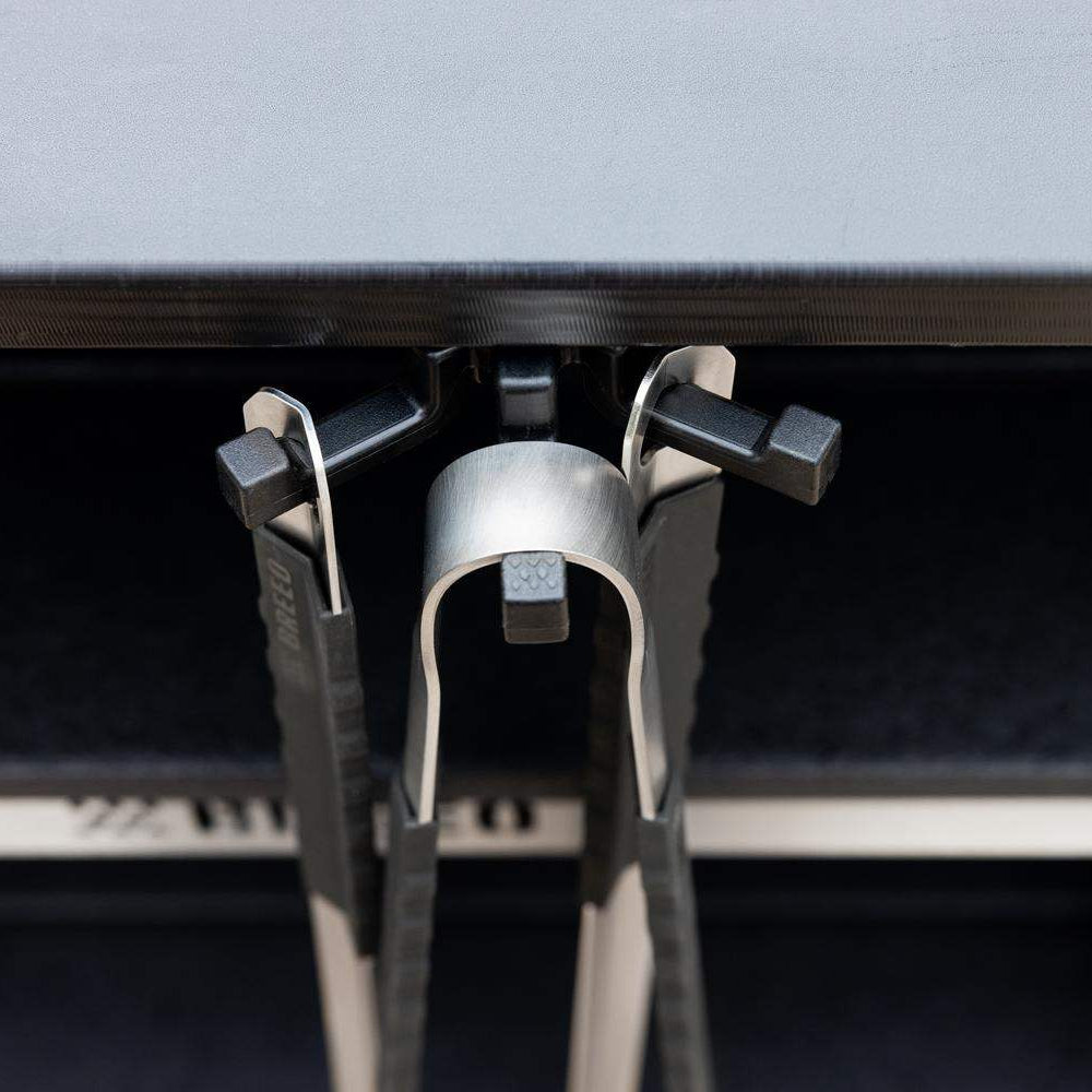 This is an image of the Outrig Tri-hook with Grilling Tools