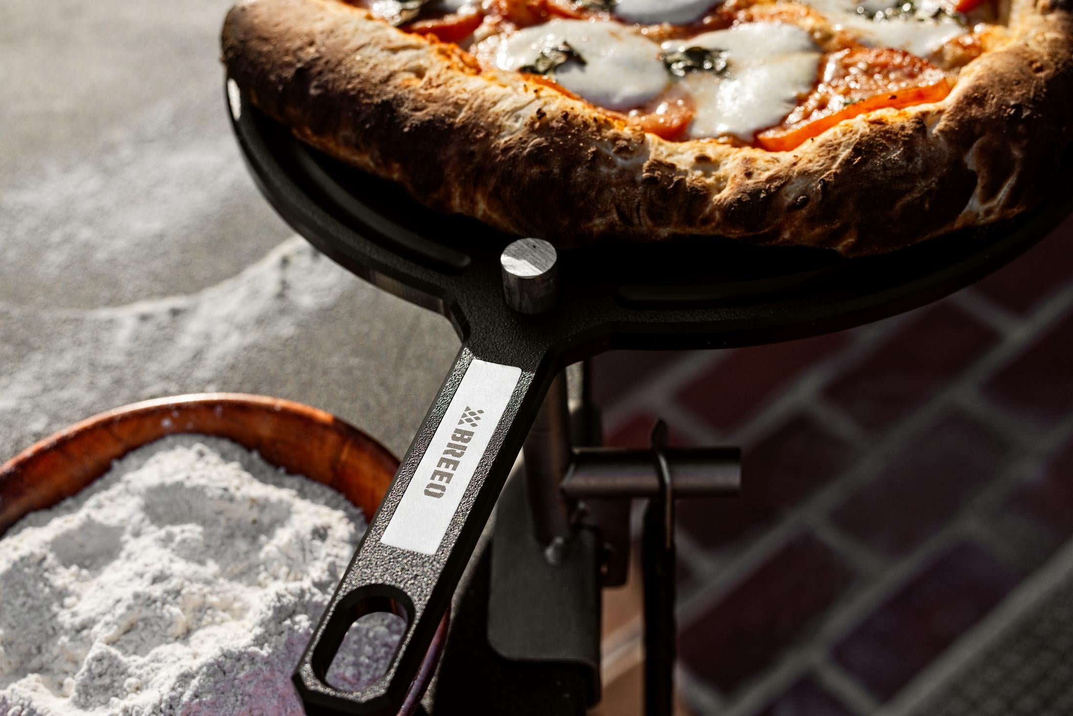 This is an image of the handle on the Breeo Serving Board