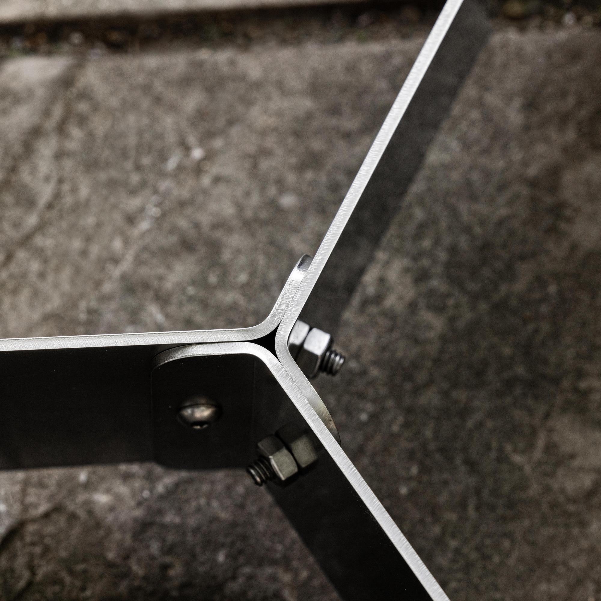 This is an image of the bolts on a Breeo Pizza Oven Base