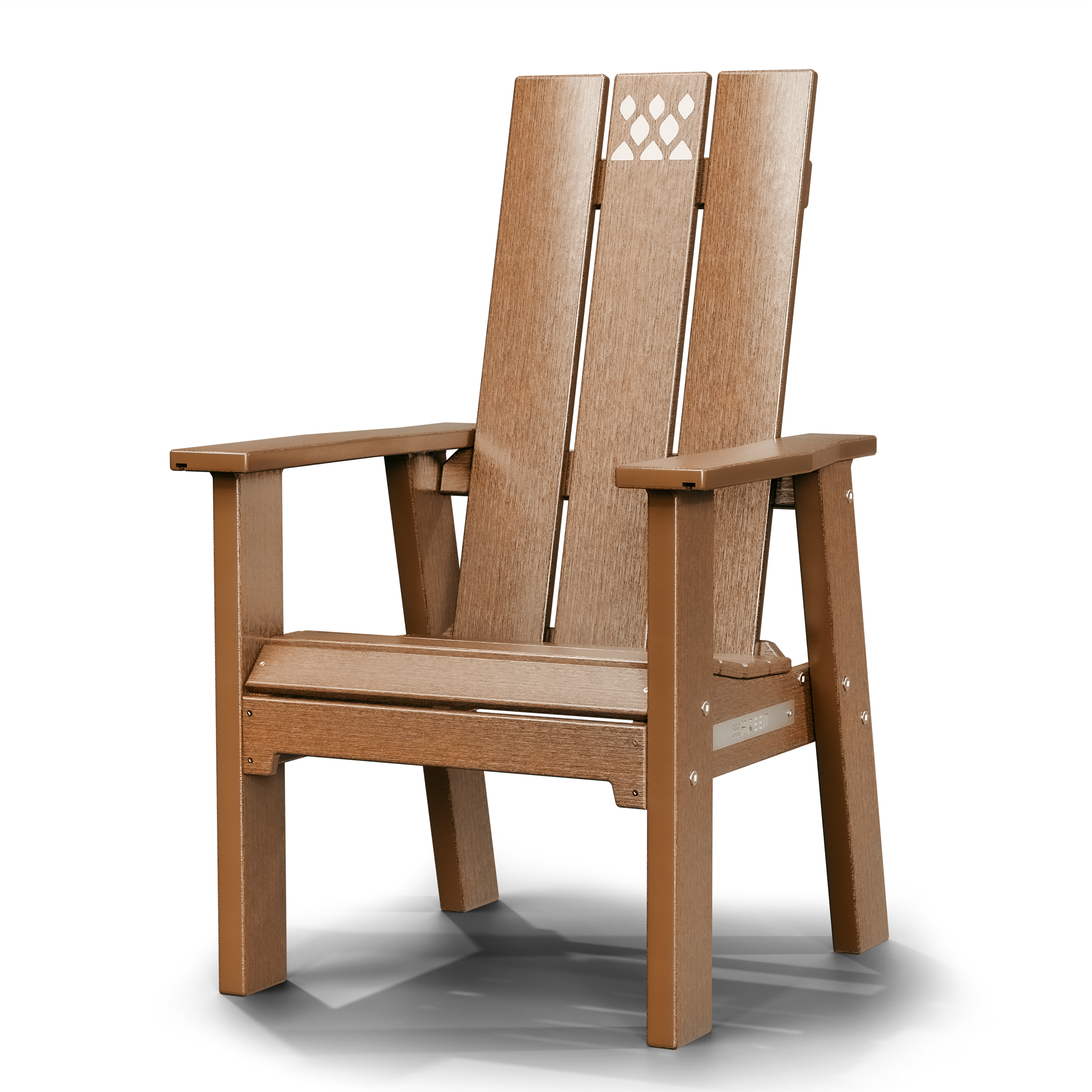 X Series Chair Antique Mahogany wShadow