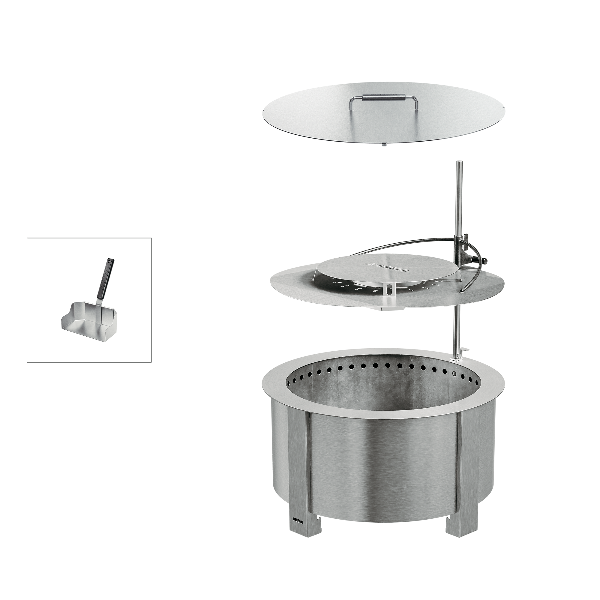 Backyard Warmth Bundle X24 Stainless