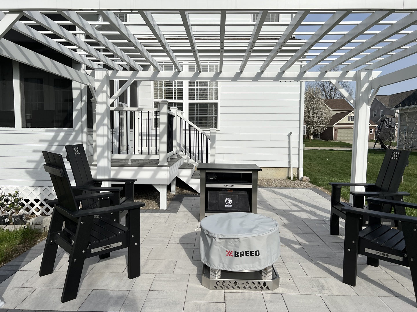 X Series Total Patio Fire Pit Set