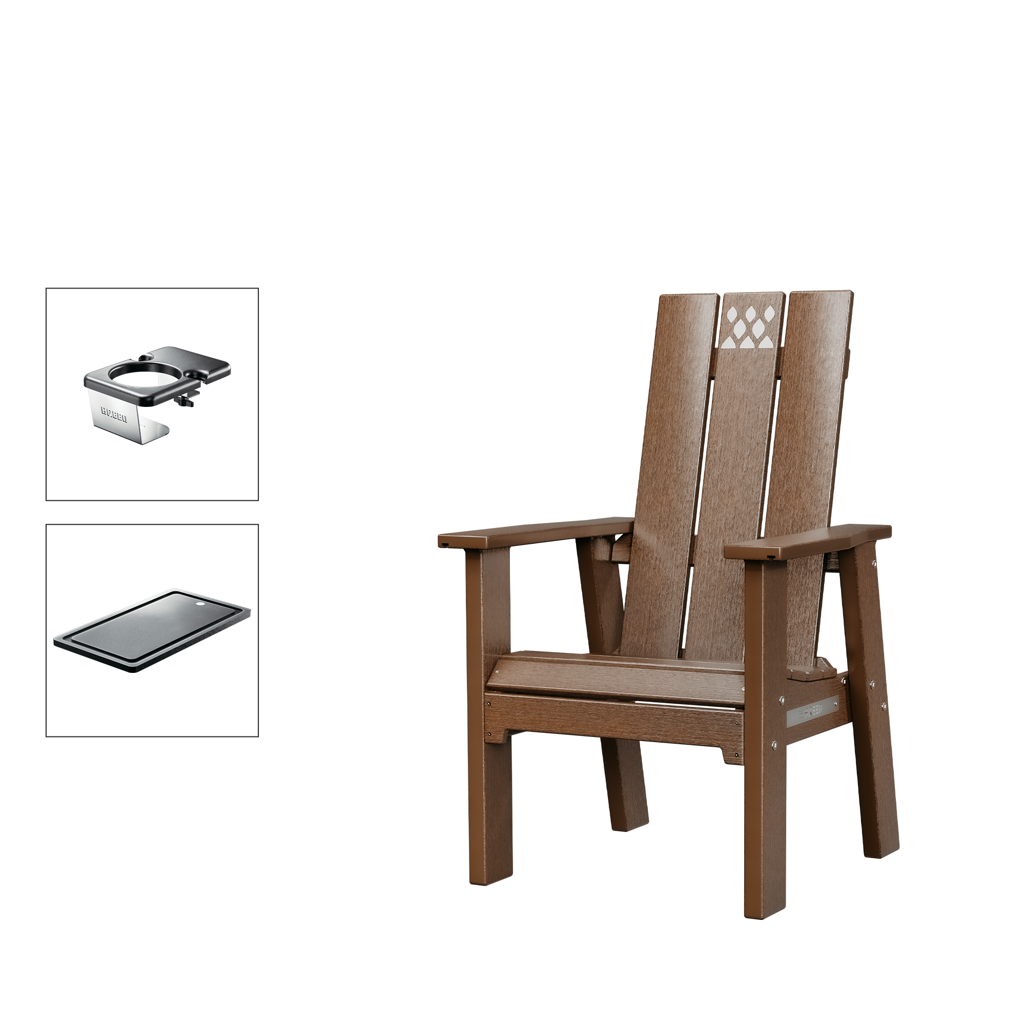 Chair and Out Rig Bundle Antique Mahogany