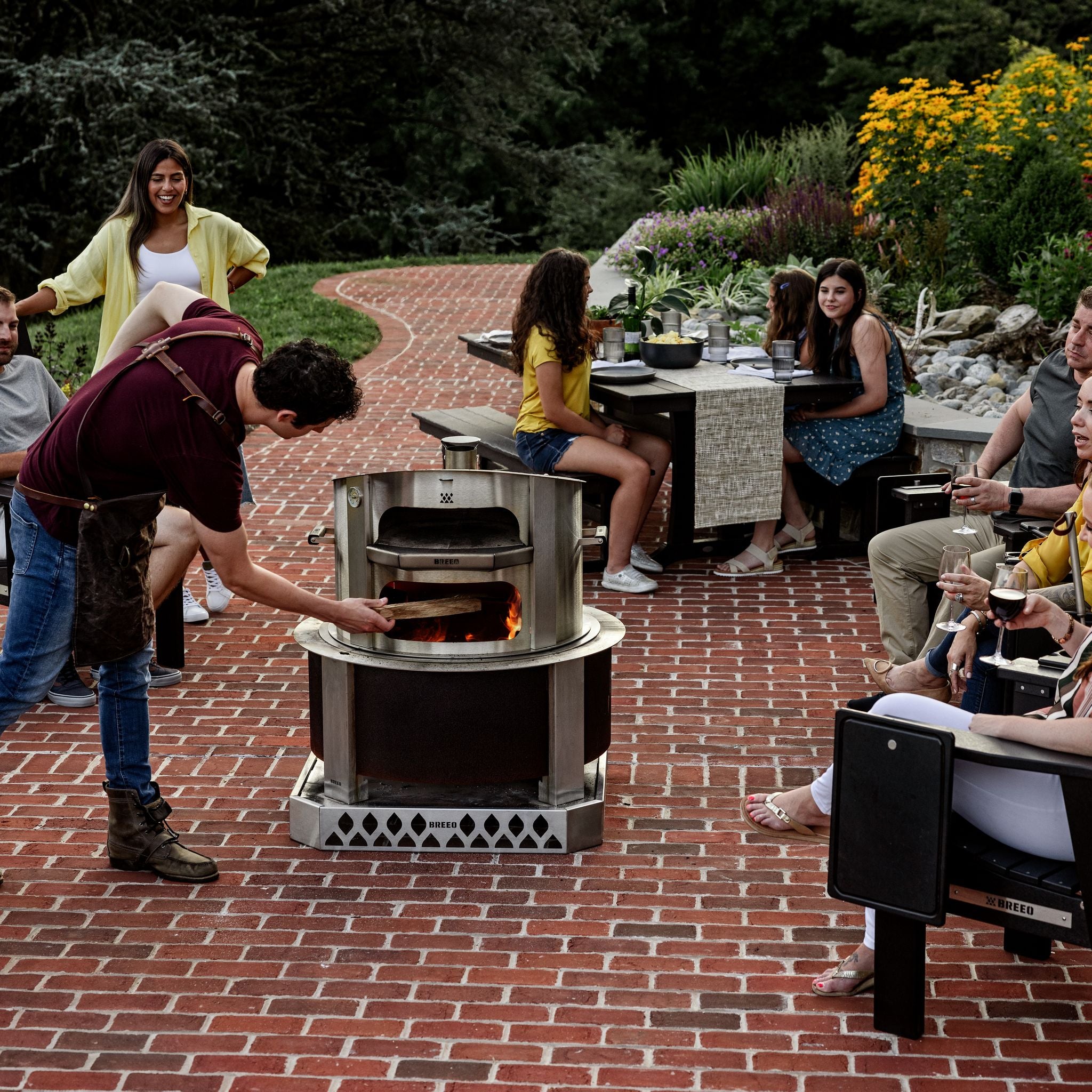 Live-Fire Pizza Oven