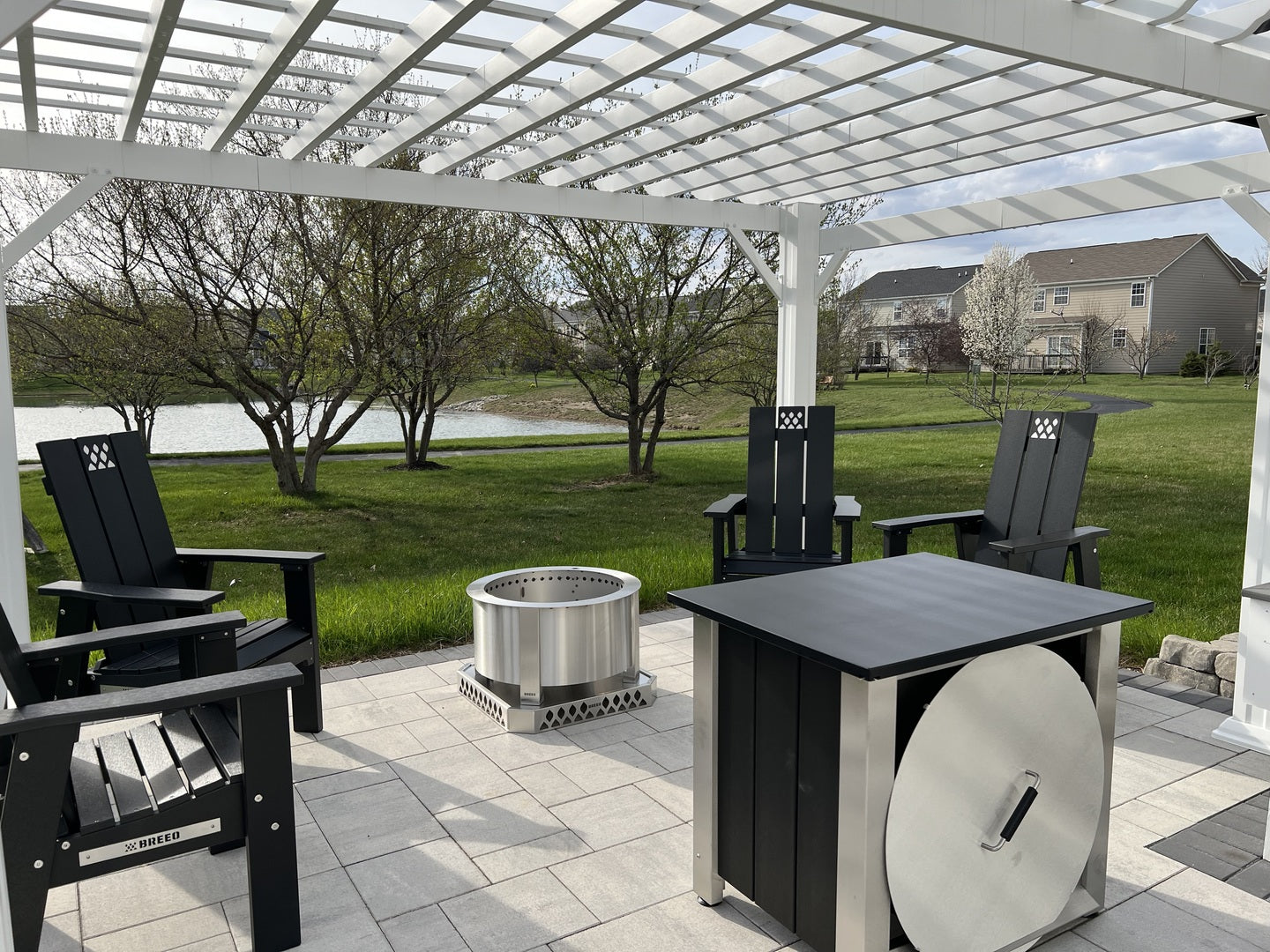 X Series Total Patio Fire Pit Set