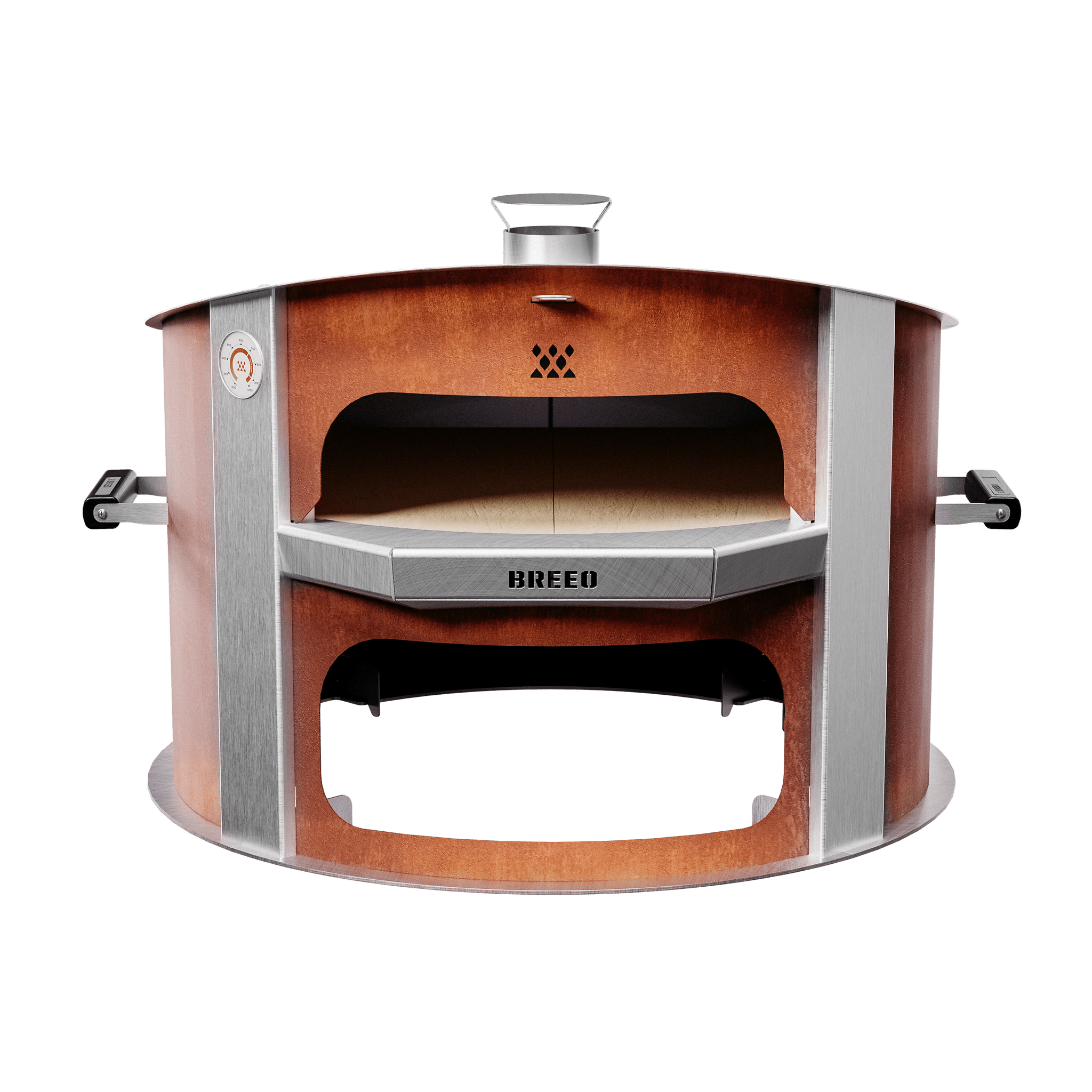 This is an image of the Corten Pizza Oven