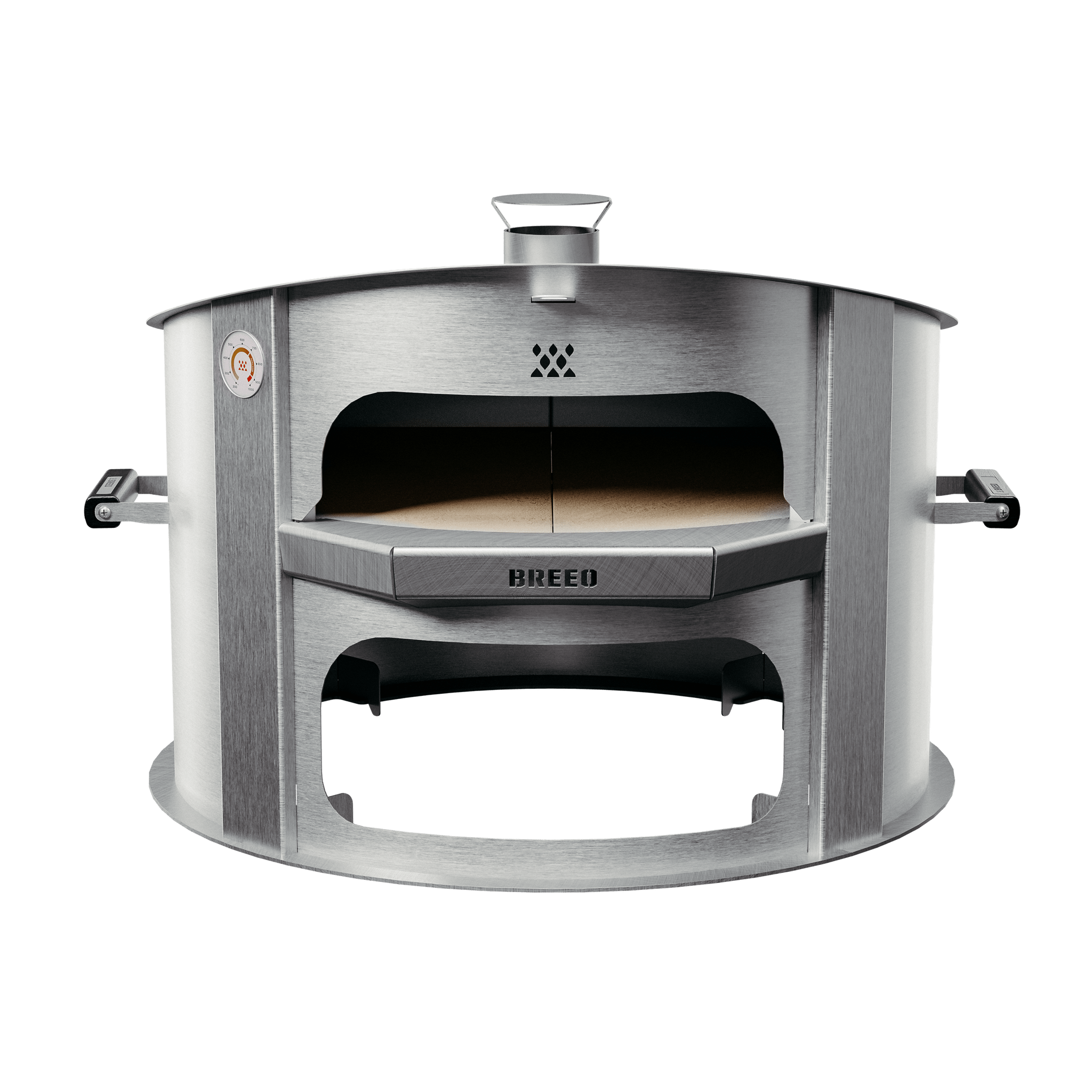 This is an image of the Breeo Stainless Pizza Oven