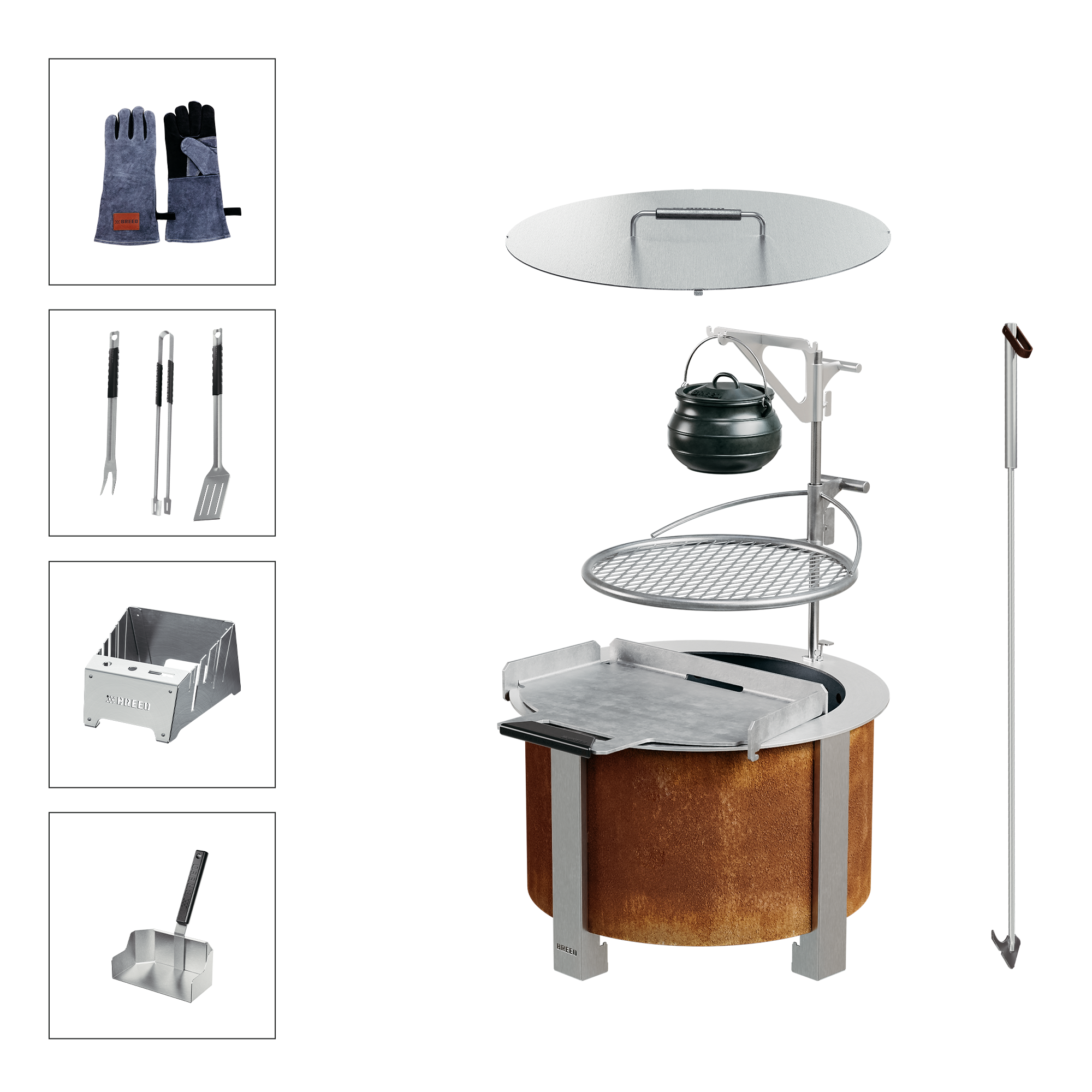 Fire Pit Firemaster Bundle