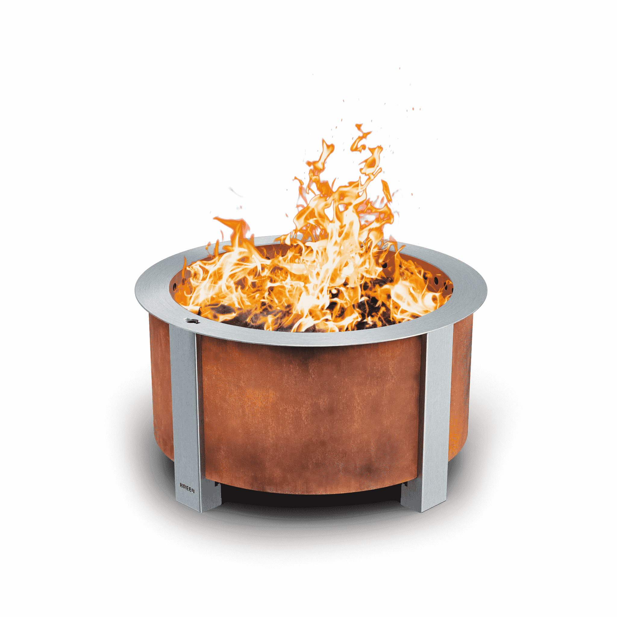 X Series  24 firepit corten