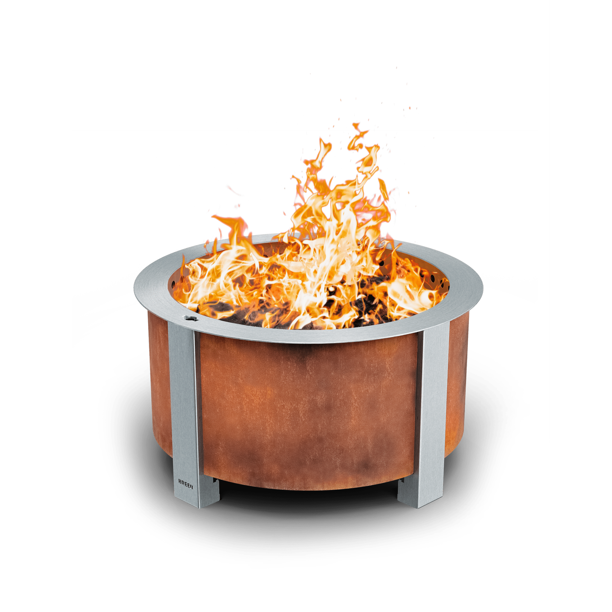 Breeo X Series Firepit in Corten Steel