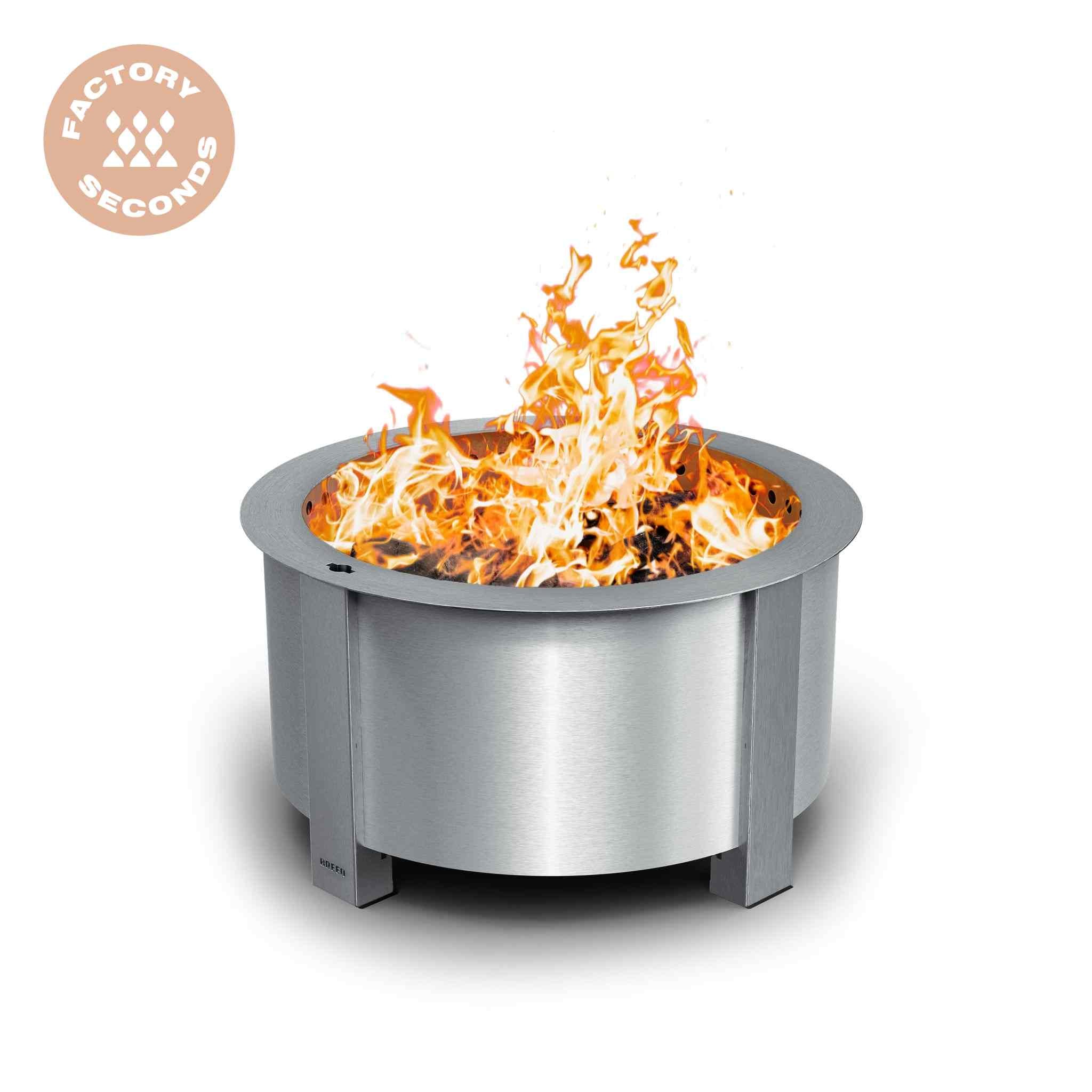 X24 Stainless firepit - Factory Second