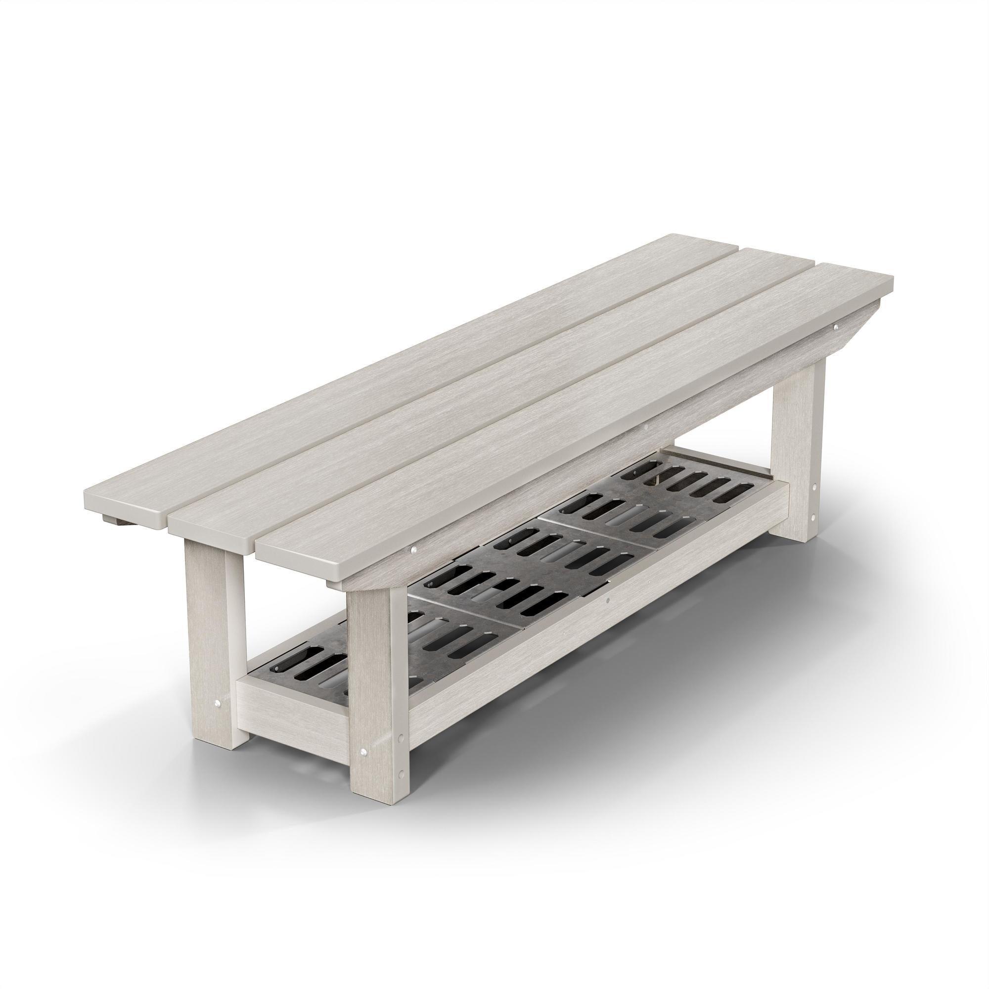 X Series Bench burchwood