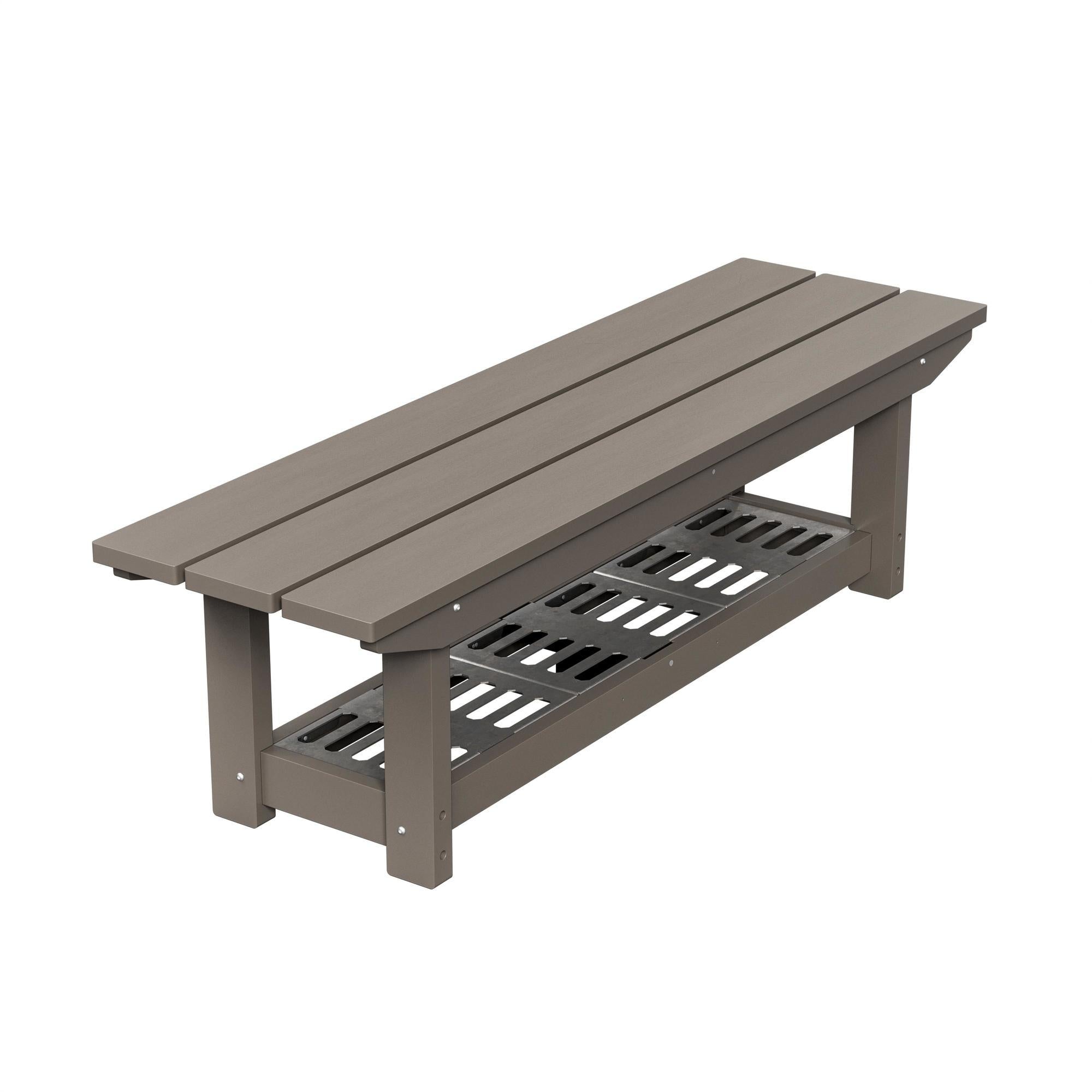 X Series Bench coastal gray