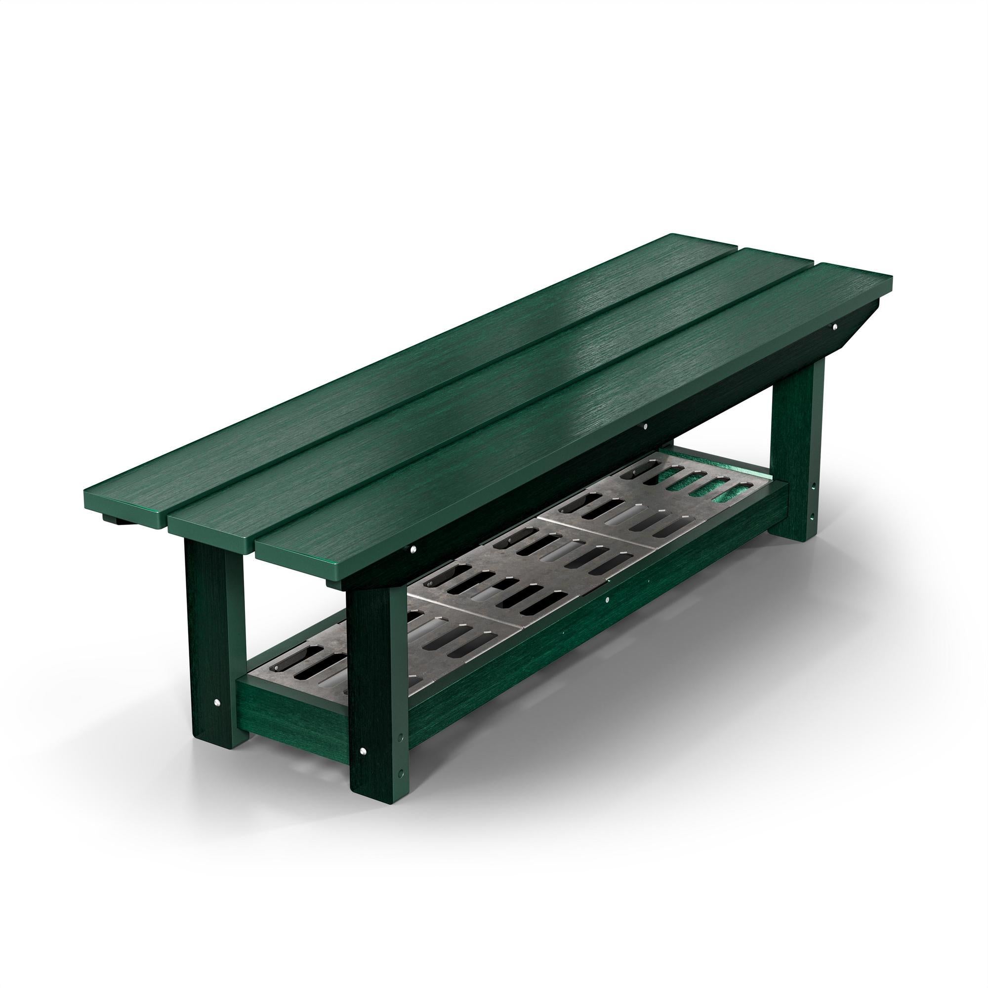 X Series Bench turf green