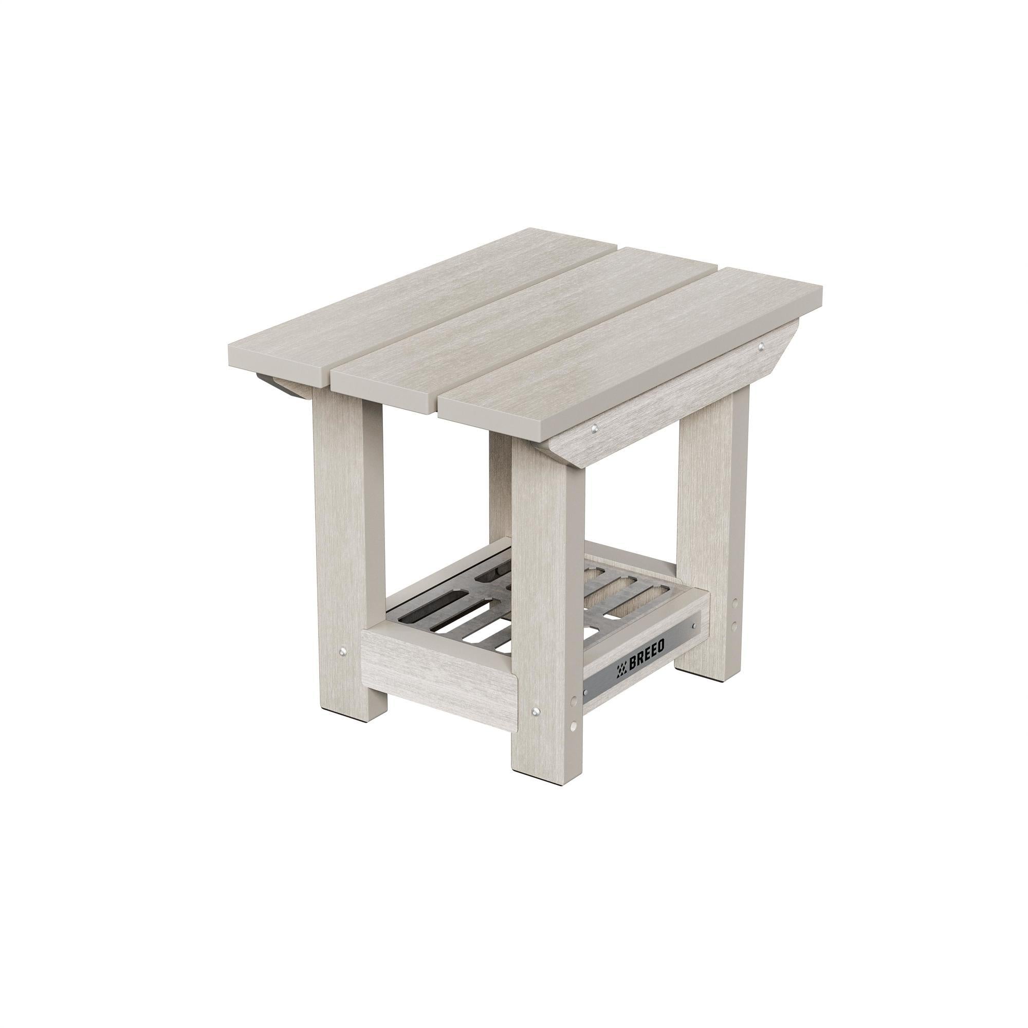 X Series side table birchwood