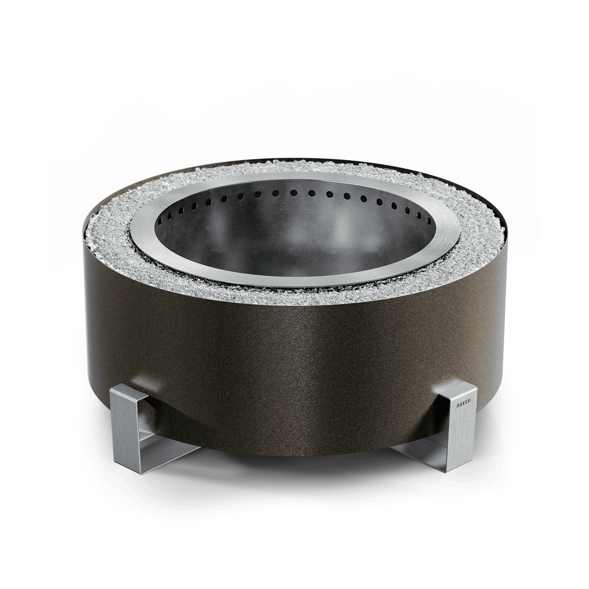 Breeo Luxeve - Bronze Vein with white glass