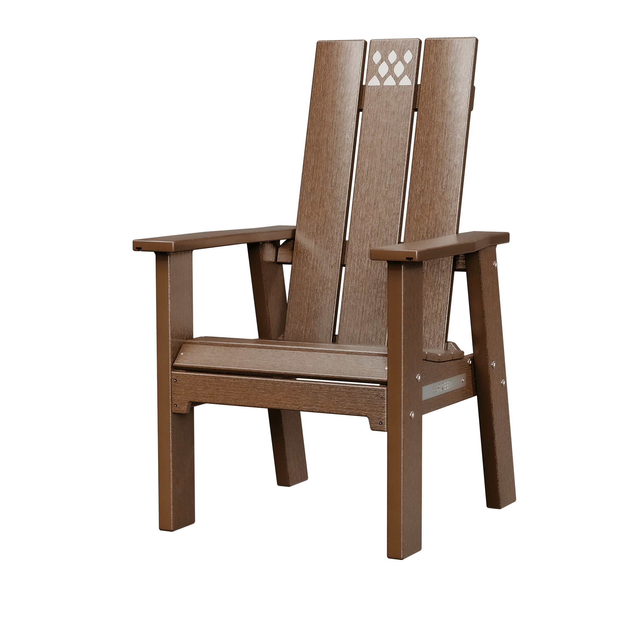 This is an image of the X Series Chair - Antique Mahogany