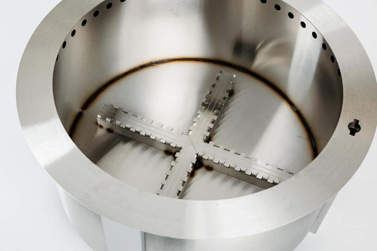 X24 Stainless firepit