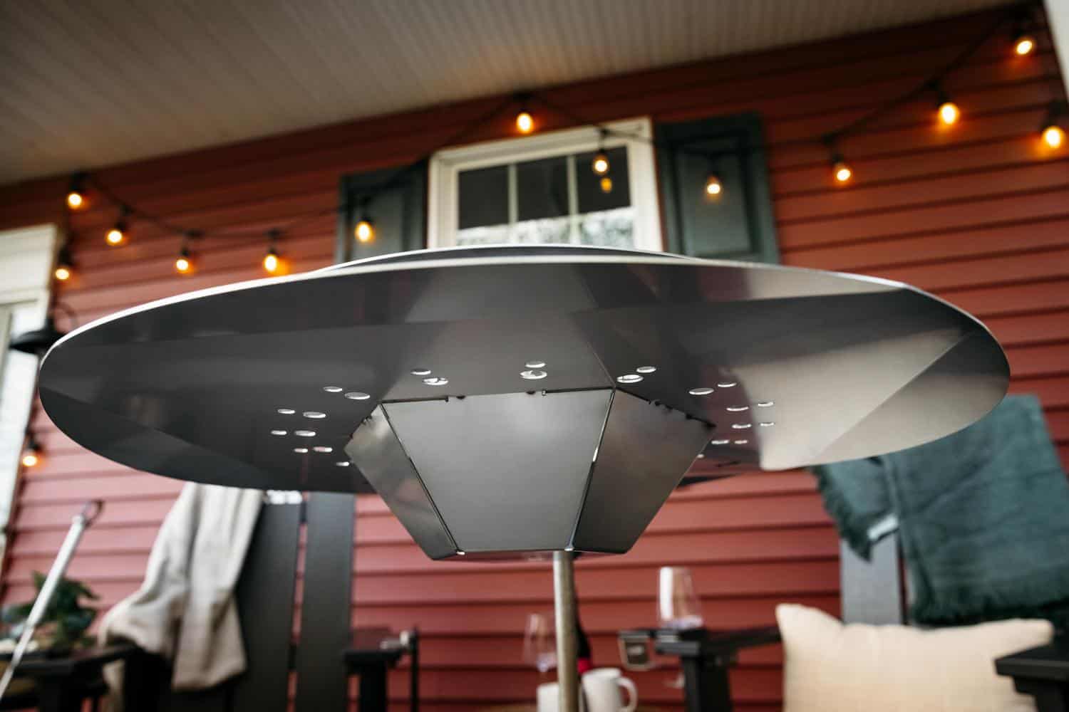 An image of the bottom of the Outpost Heat Deflector