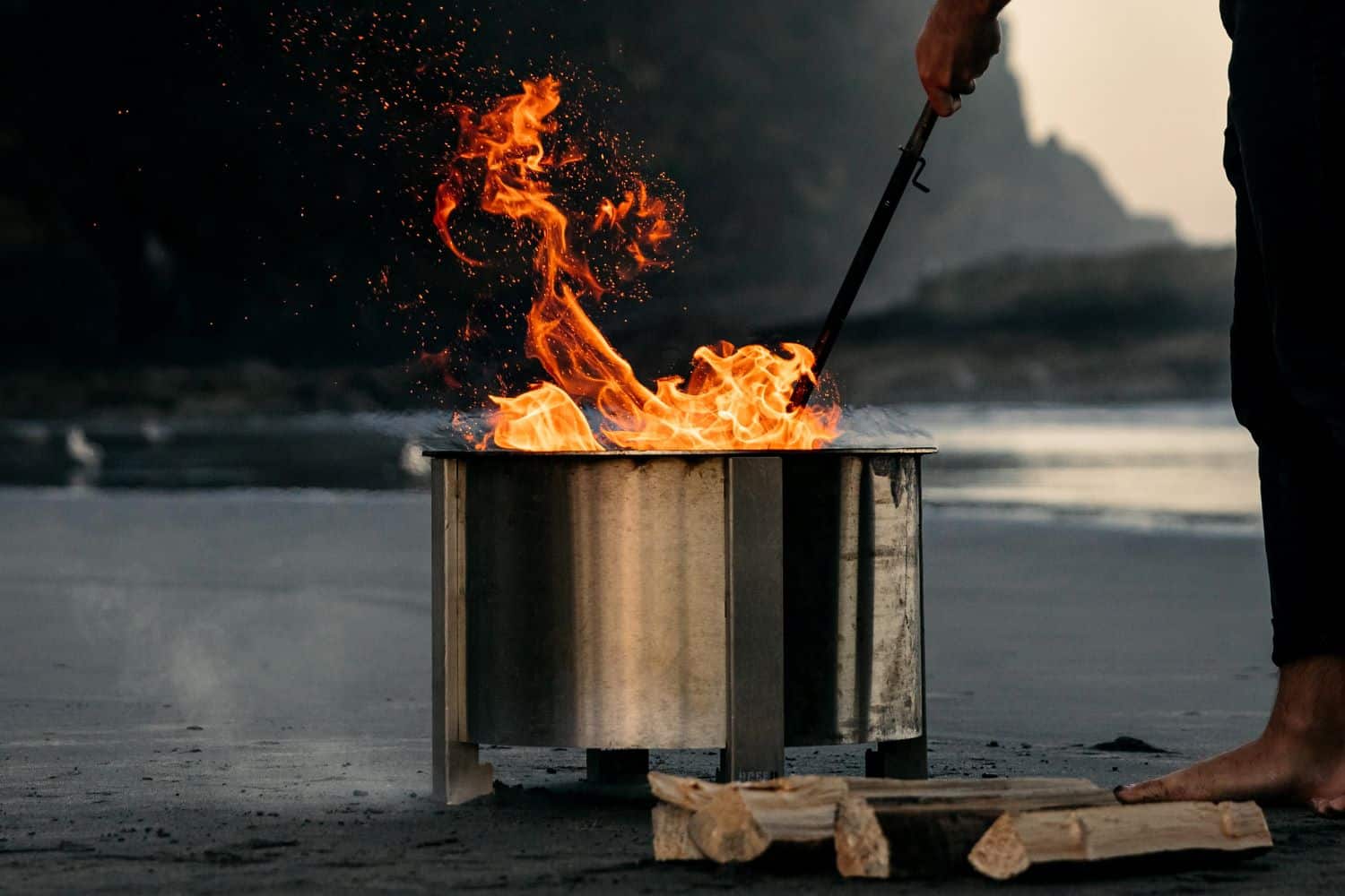 X19 stainless firepit