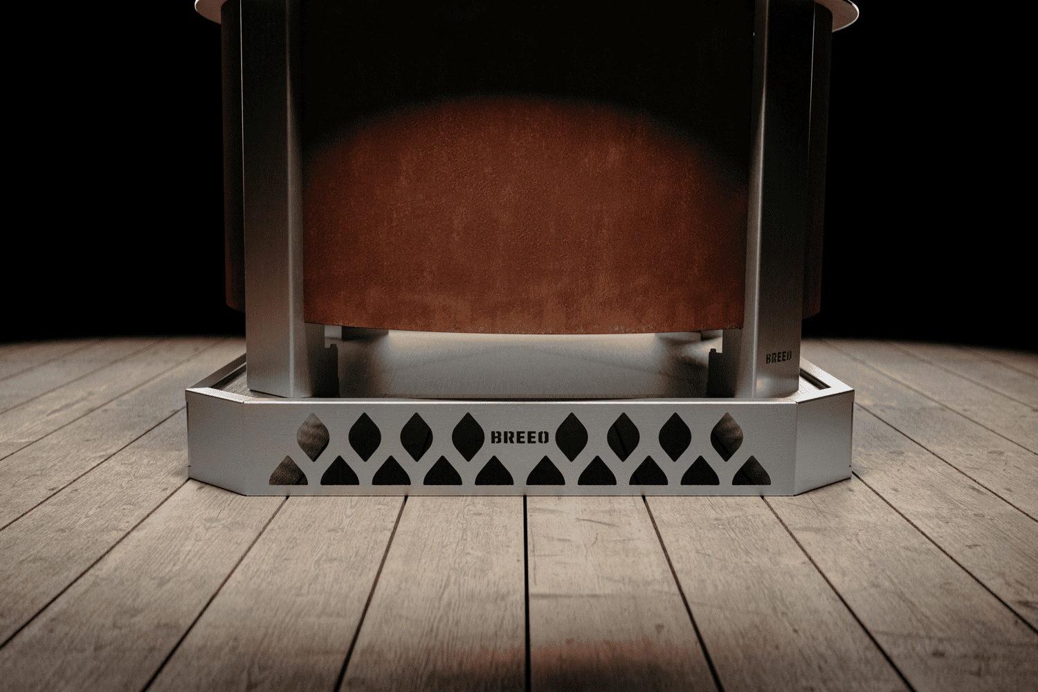 Breeo Base with an X Series 24 Firepit