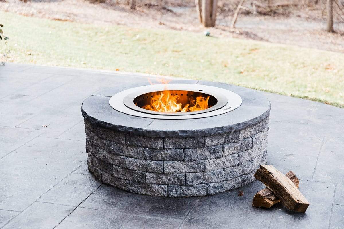 Breeo X Series fire pit withInsert Ring