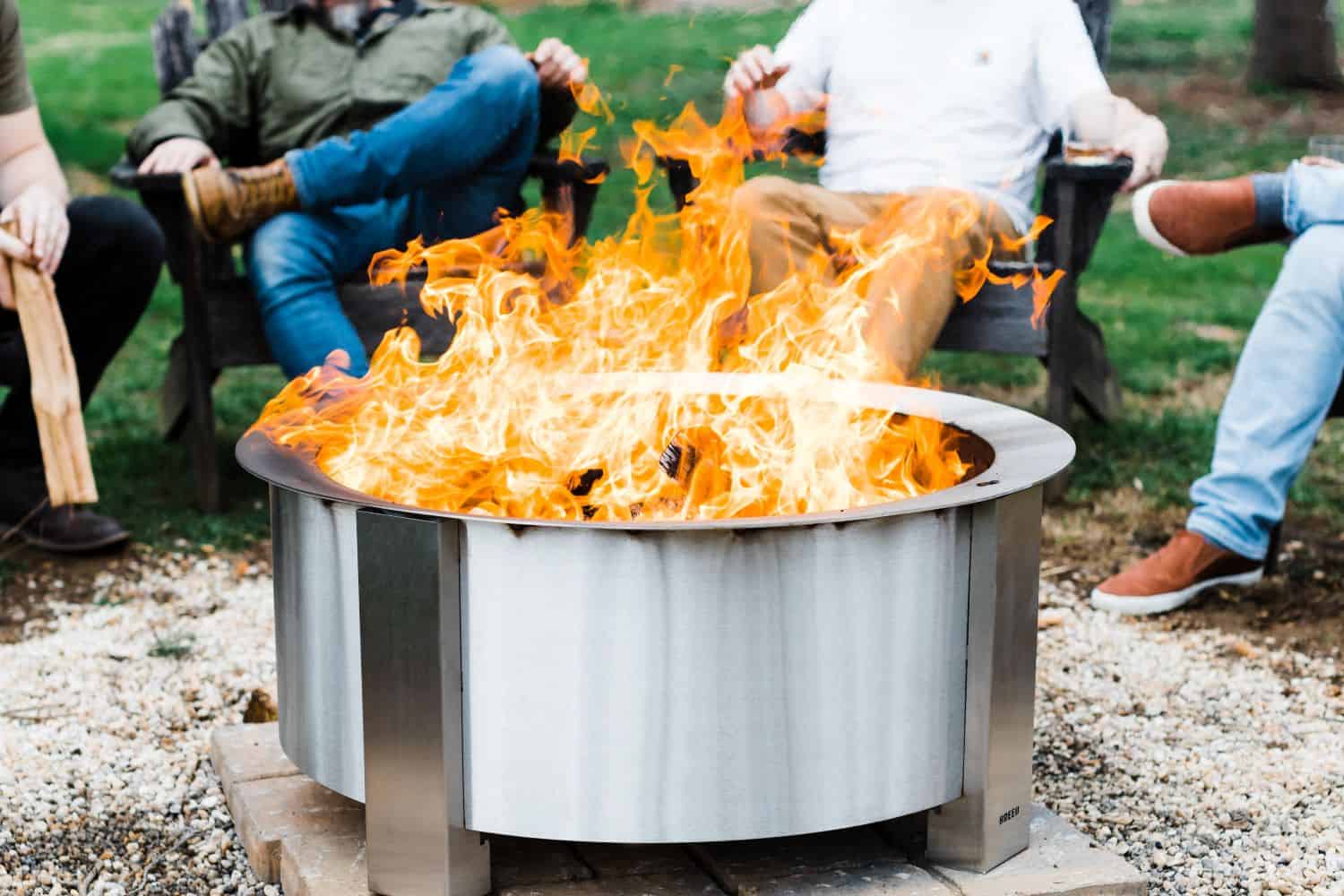 X30 Stainless firepit