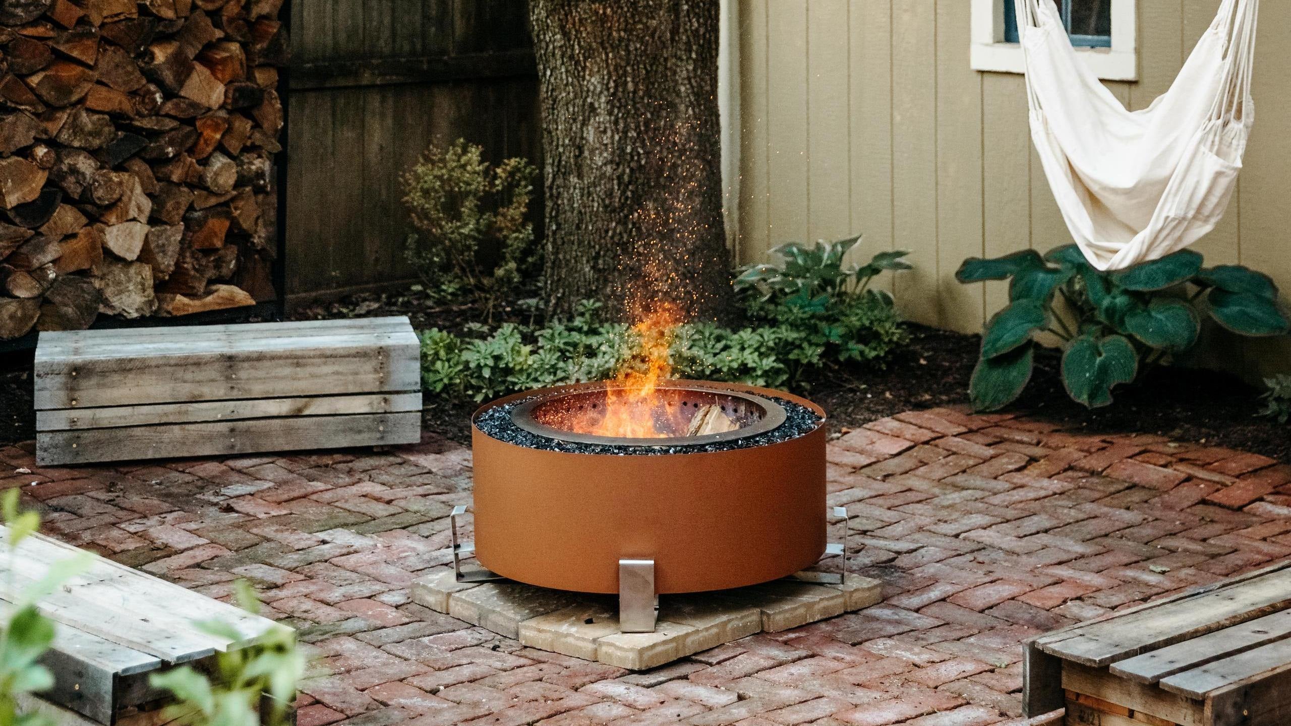 Luxeve Fire Pit - Earth Rust