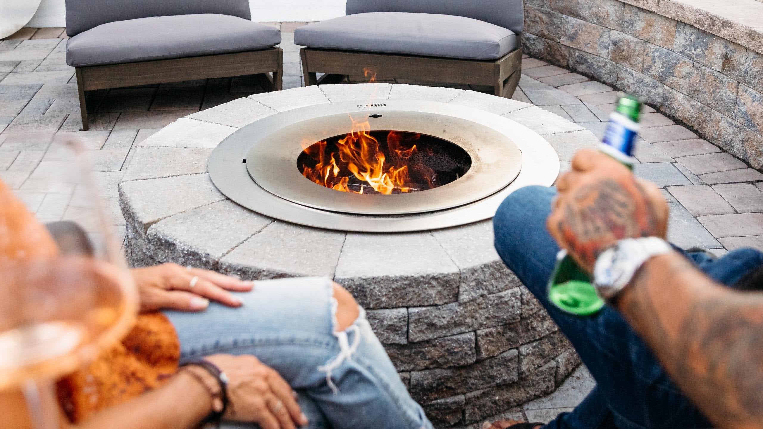 X Series Insert Bundle on a stone patio