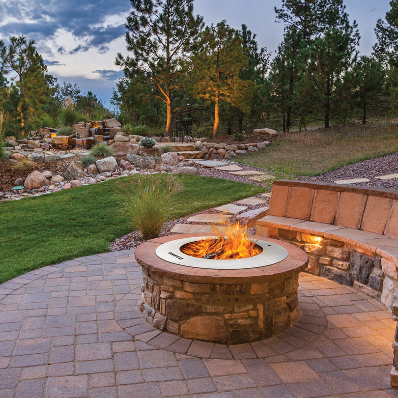Breeo Zentro Stainless Steel Smokeless Fire Pit Insert