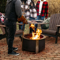 Smokeless Fire Pit Grilling Bundle