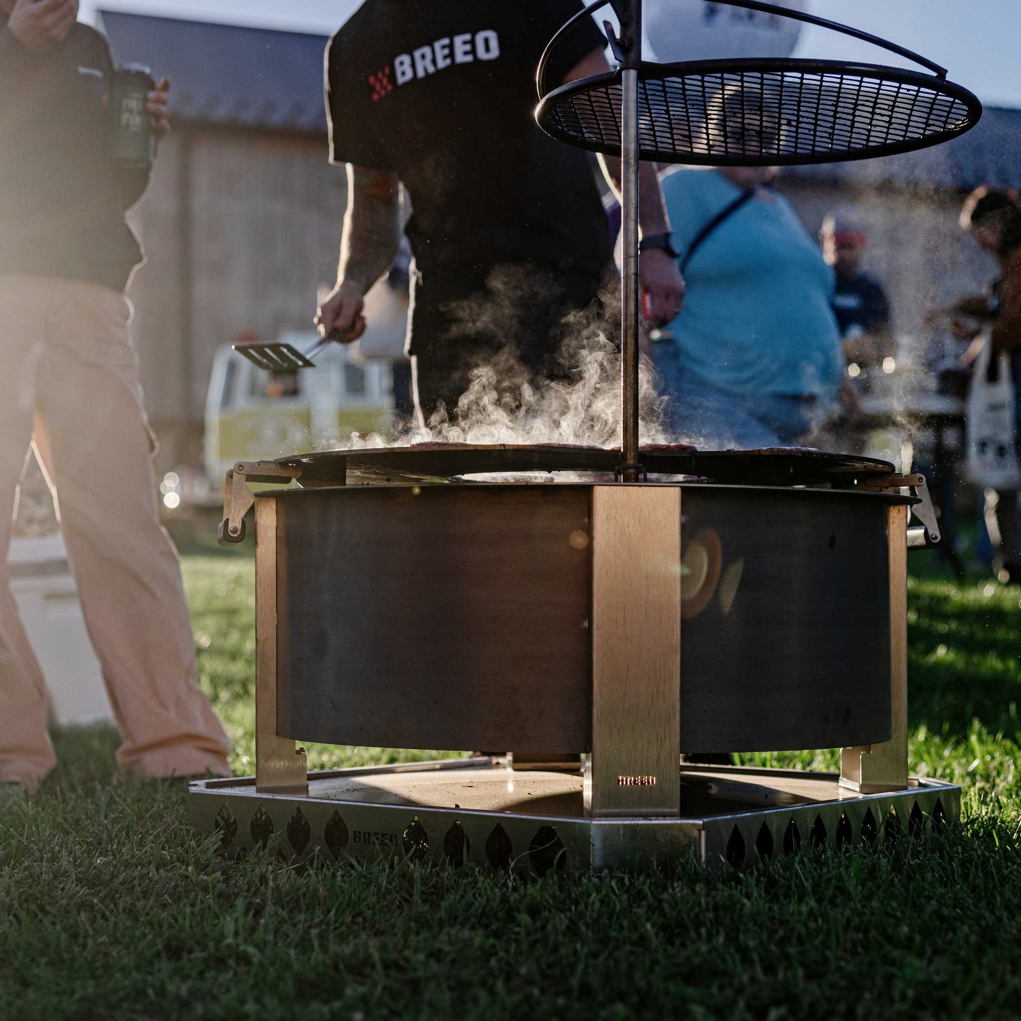 Smokeless Fire Pit Grilling Bundle