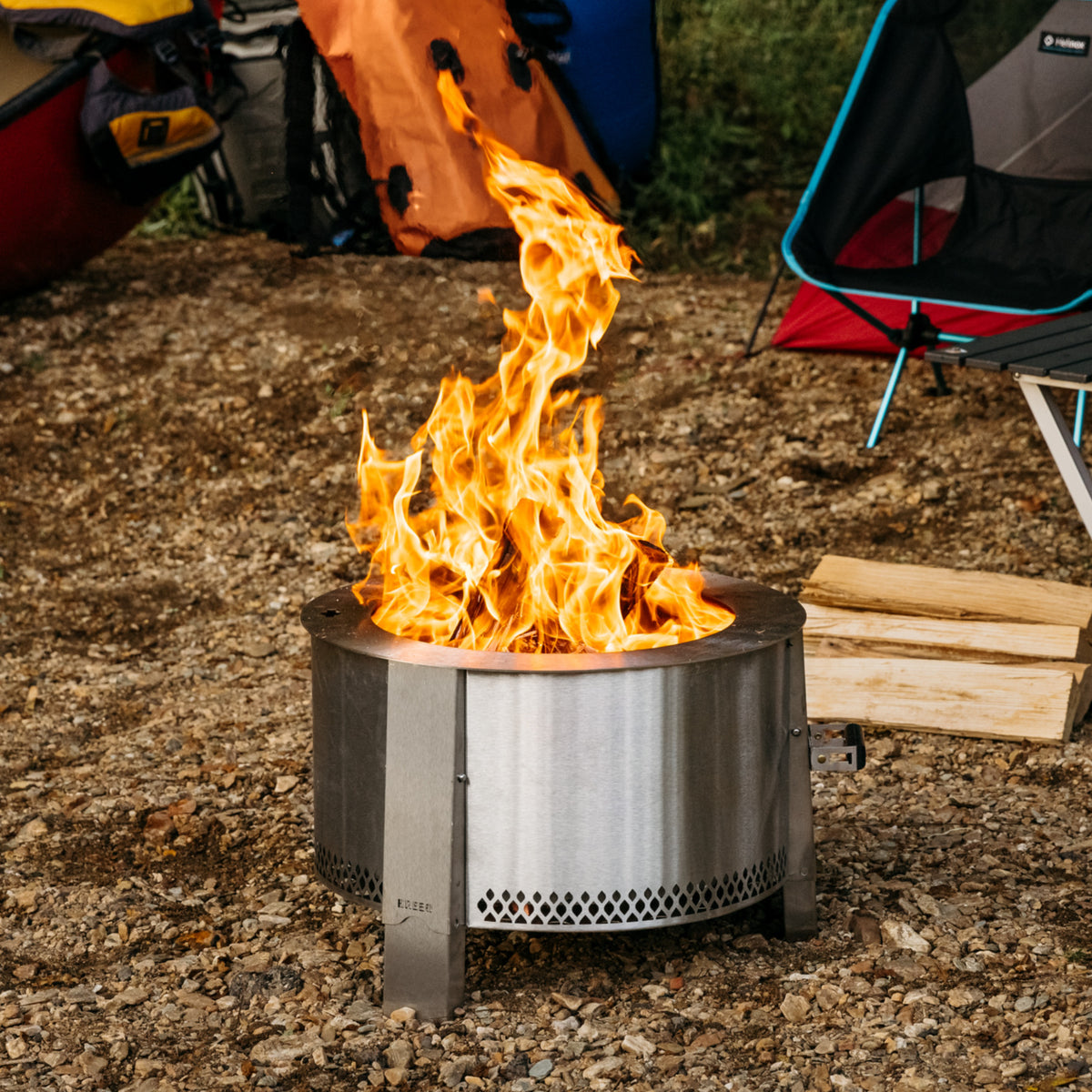 Underwrite the Breeo Y Series portable smokeless fire pit. Find specifications, expected rate lift, and deck-safe outfitting guidelines.