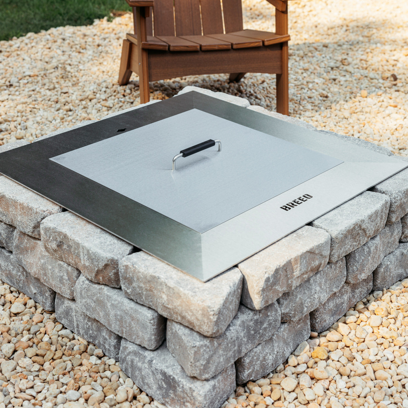 Zentro Stainless Steel Smokeless Fire Pit Insert