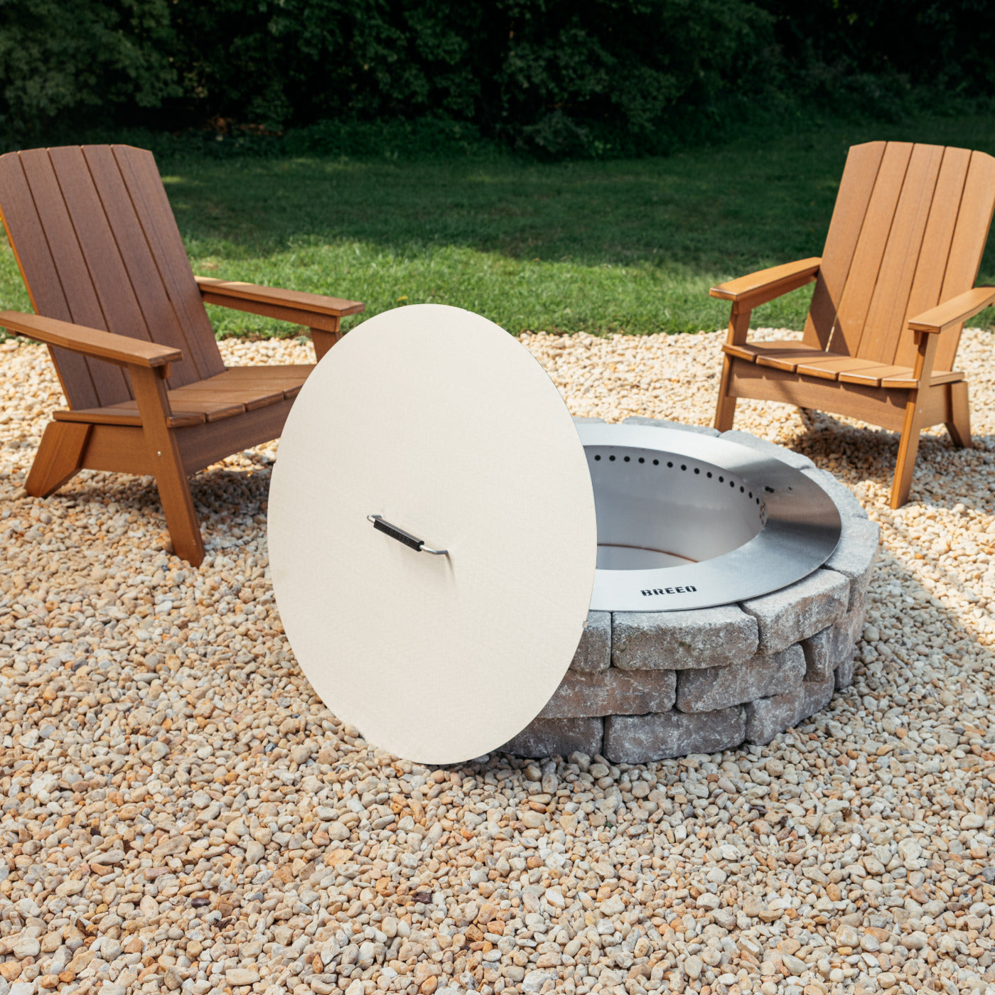 Zentro Stainless Steel Smokeless Fire Pit Insert