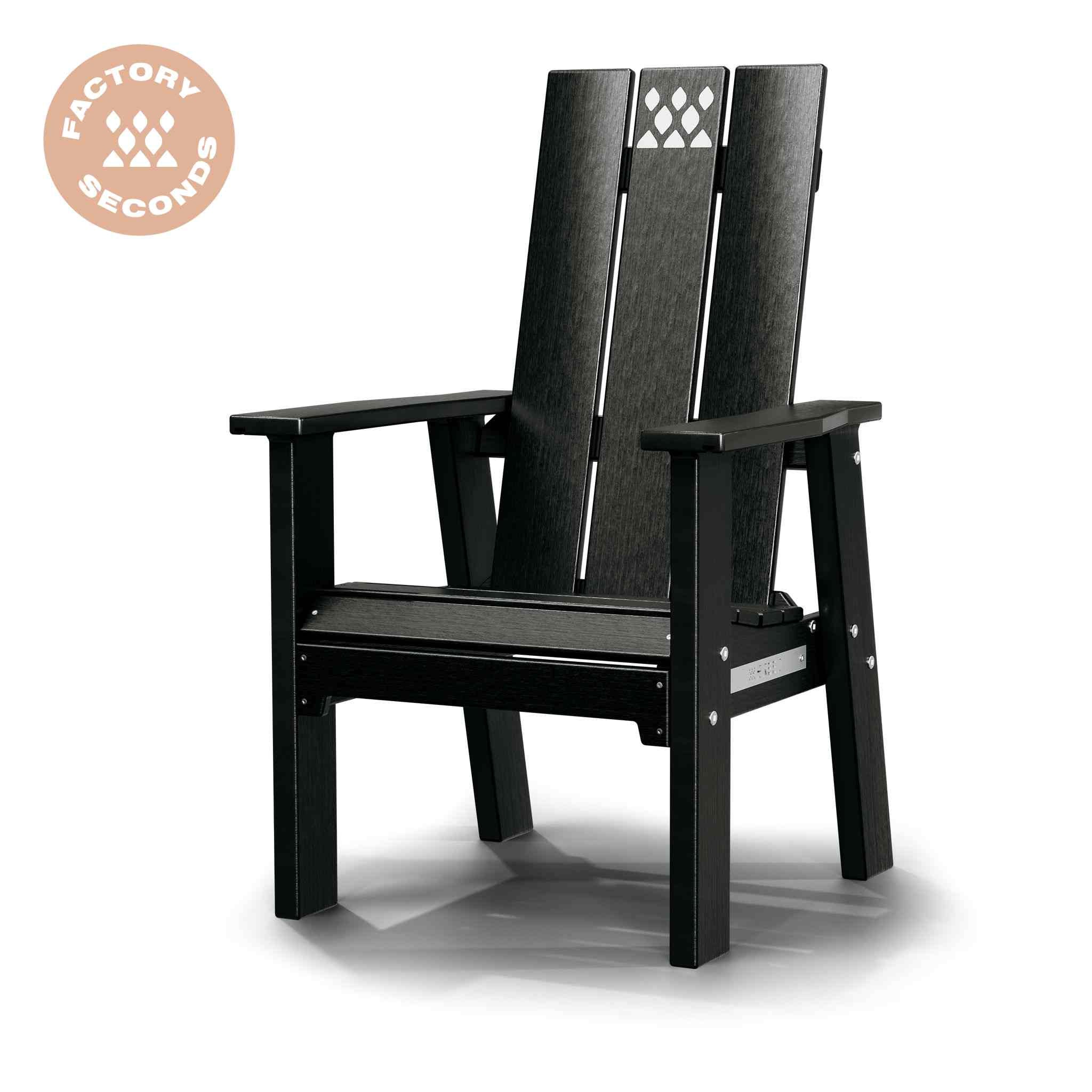 X Series Black Chair - Factory Second