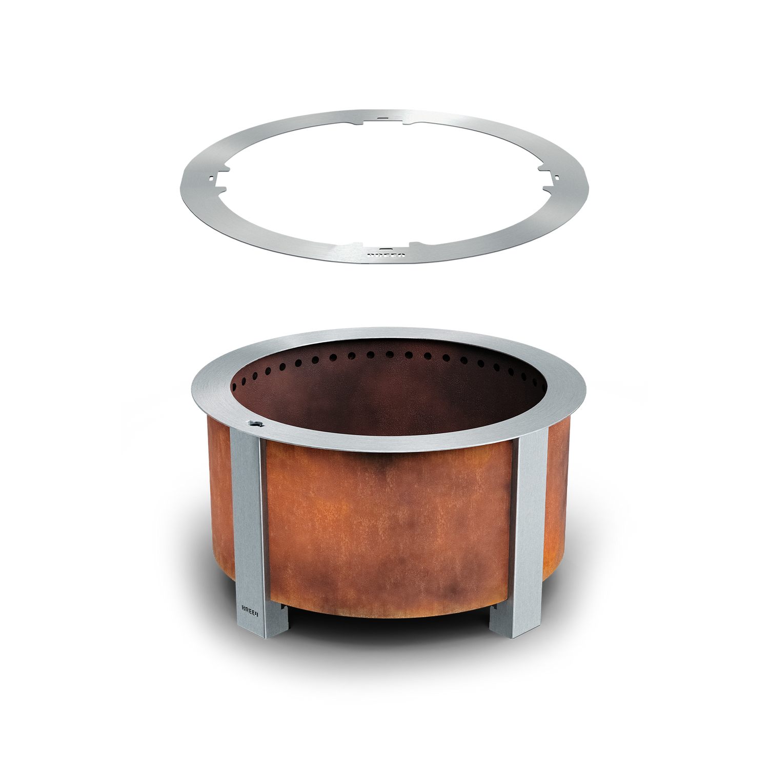 Zentro Smokeless Fire Pit Inserts – Breeo