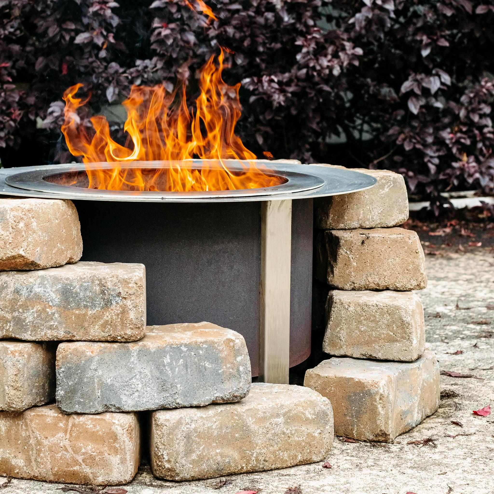 This is an image of the X Series Insert Bundle which includes the X24 firepit and Insert Ring
