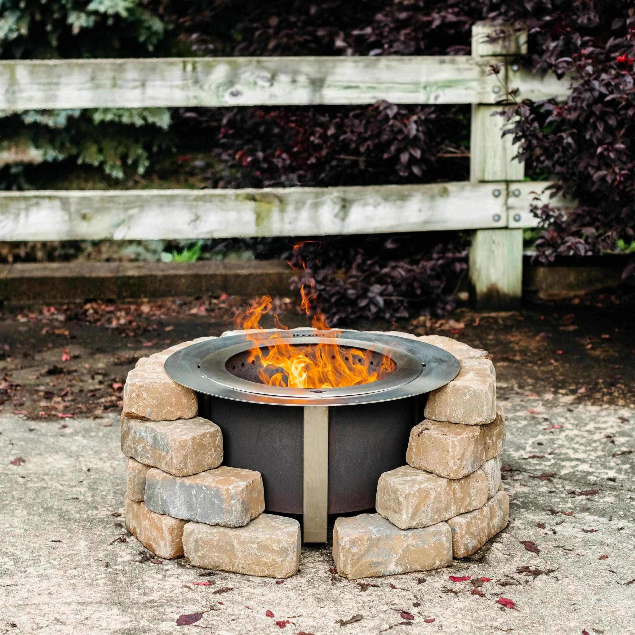 This is an image of the X24 Insert bundle which included the X24 firepit and insert ring