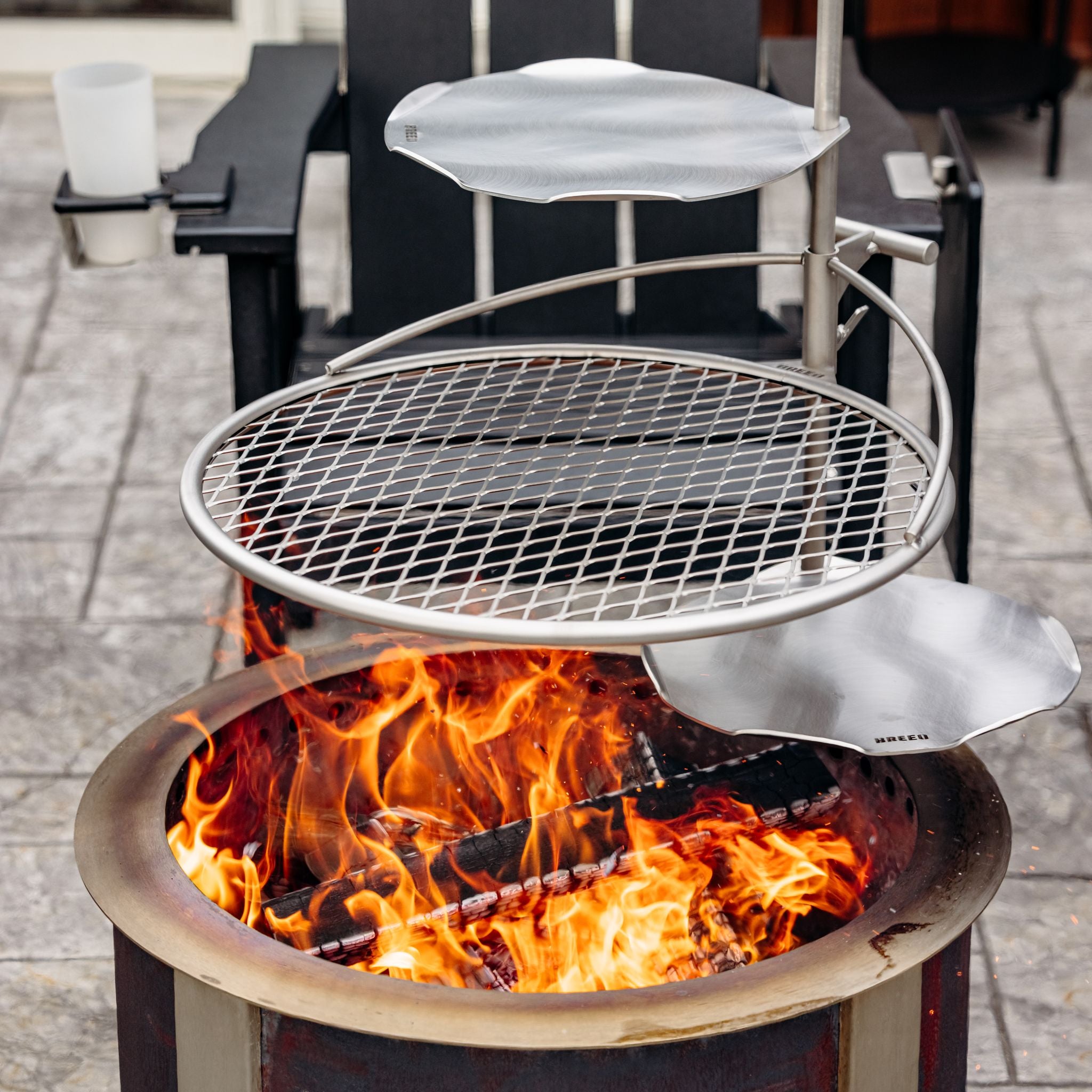 Fire pit grill combo hotsell