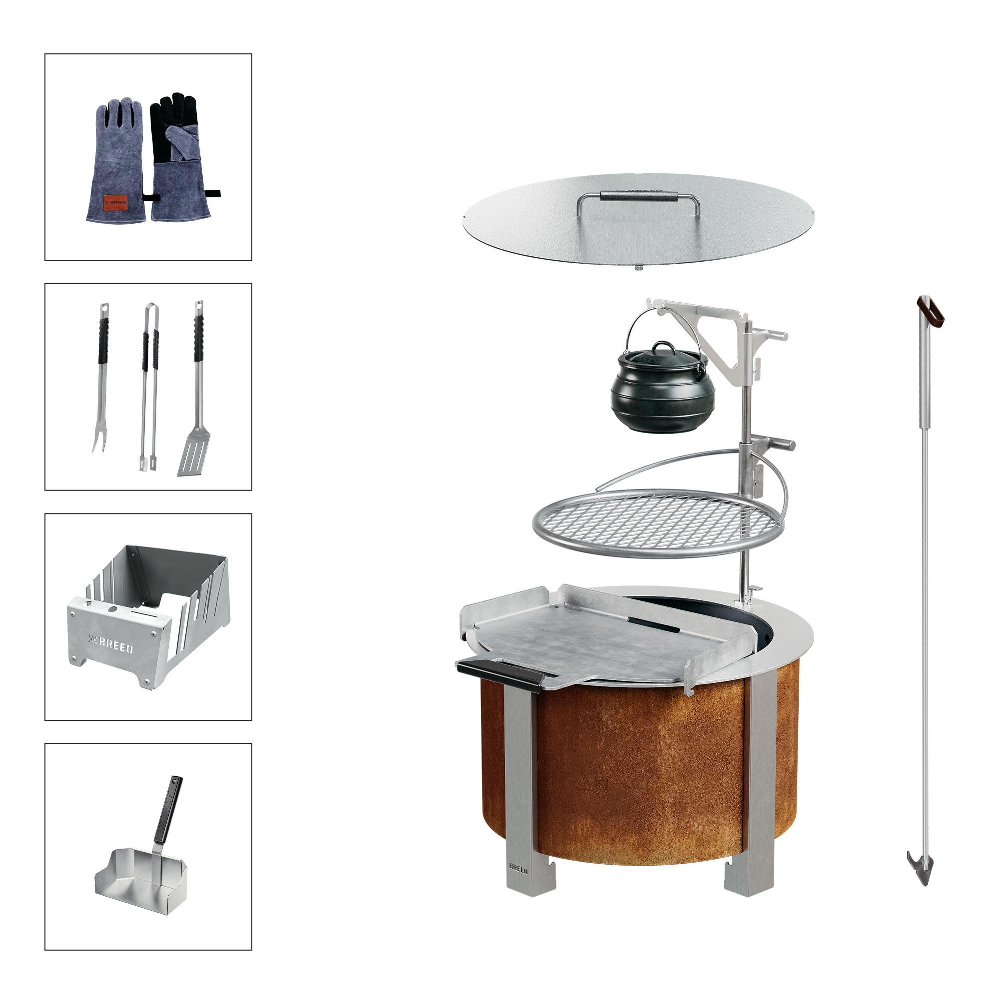 Fire Pit Firemaster Bundle