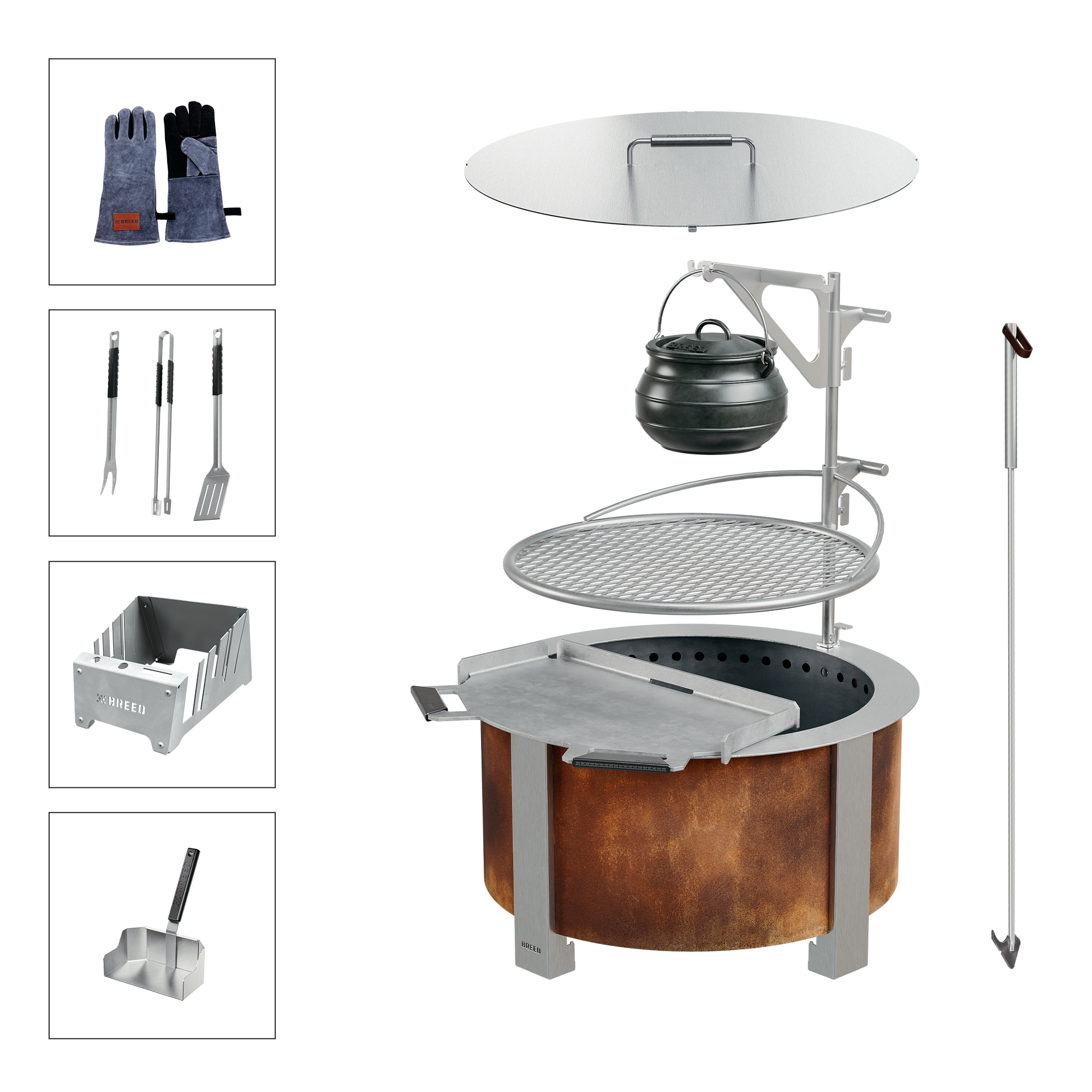 Fire Pit Firemaster Bundle
