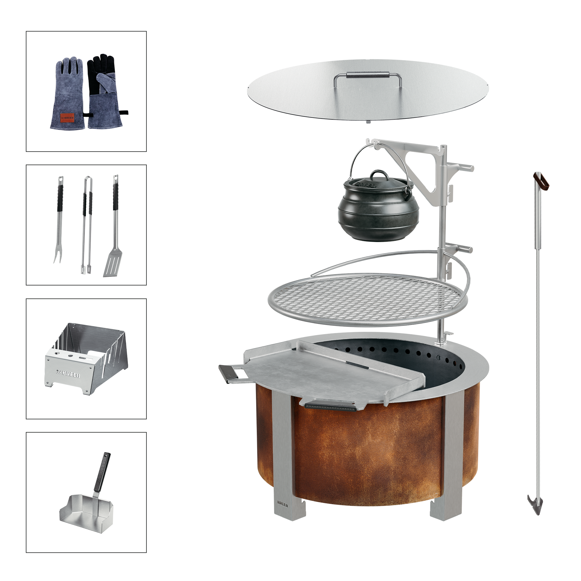 Fire Pit Firemaster Bundle