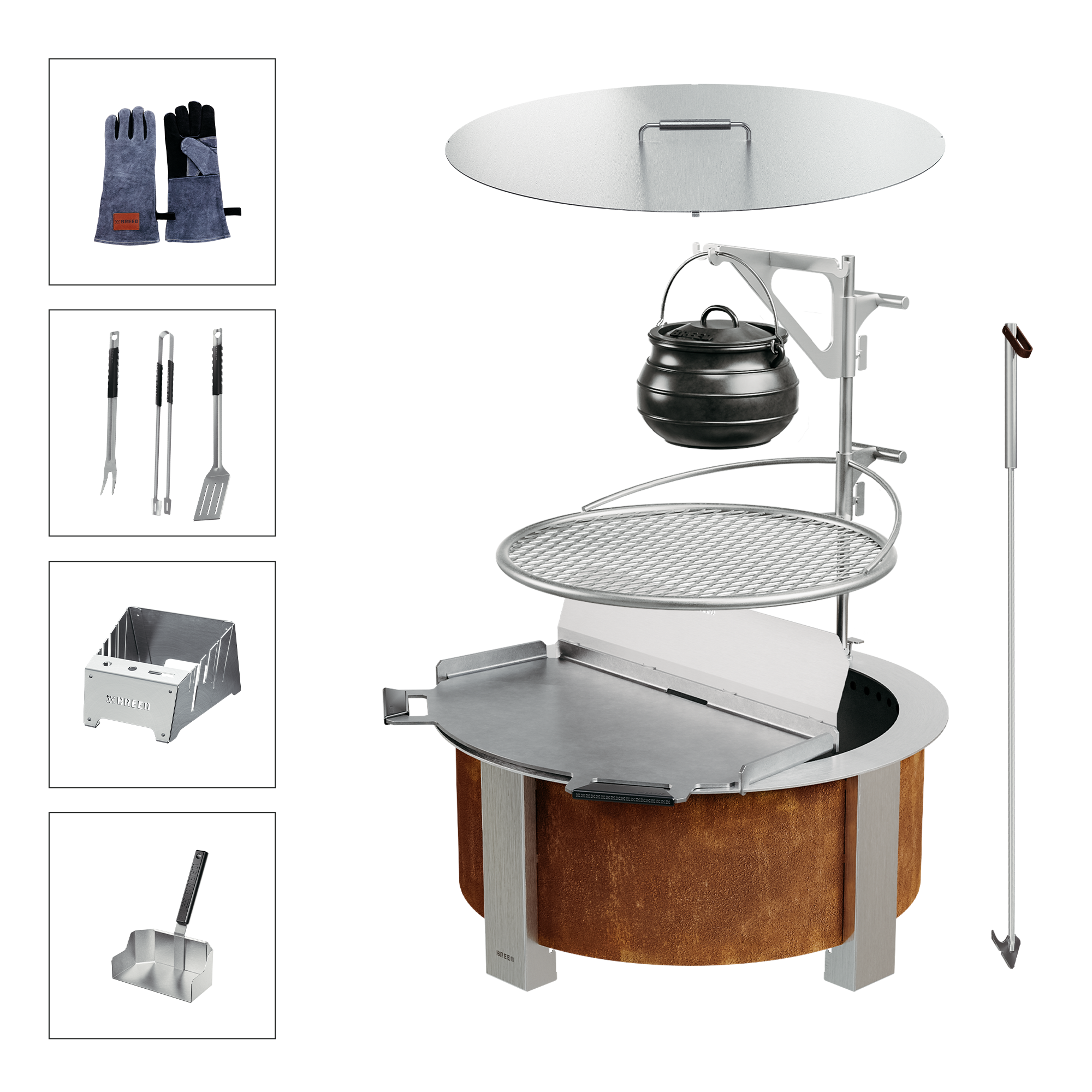 Fire Pit Firemaster Bundle